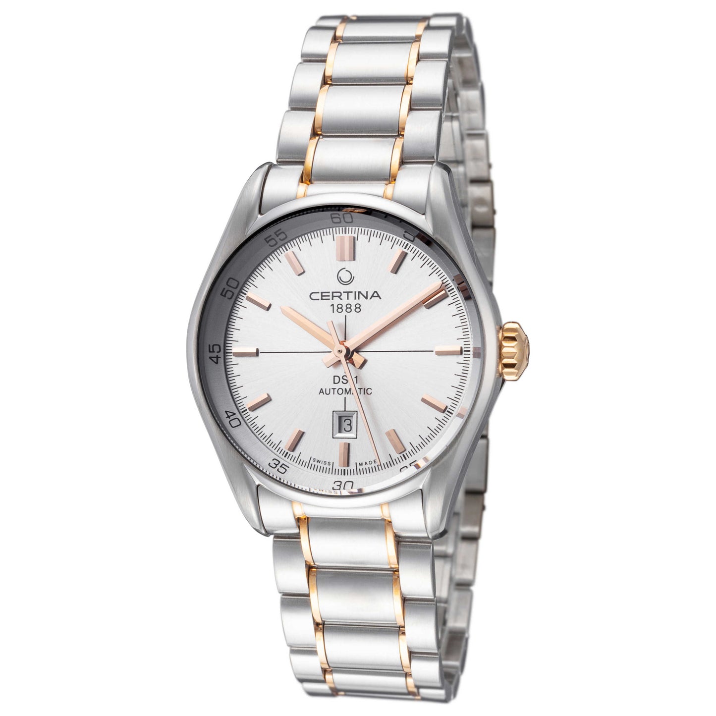 Front view of Certina DS-1 Women's Automatic Watch C0062072203100