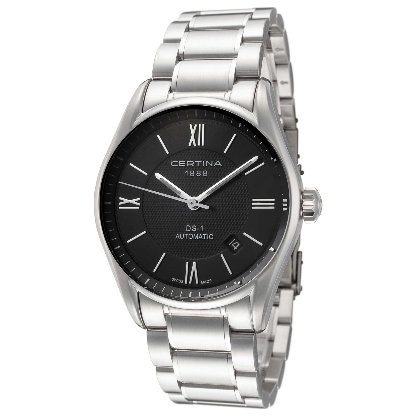 Front view of Certina DS-1 Men's Automatic Watch C0064071105800