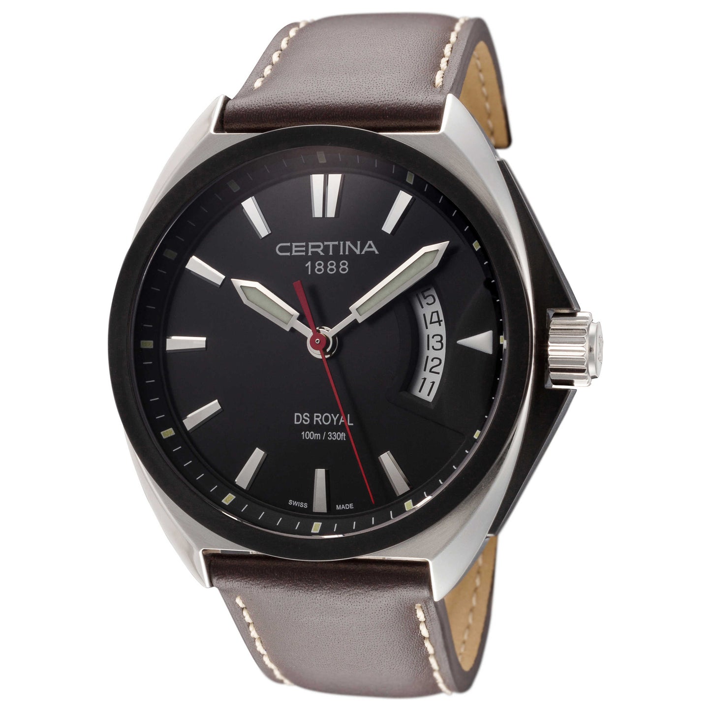 Front view of Certina DS Royal Men's Quartz Watch C0104101605100