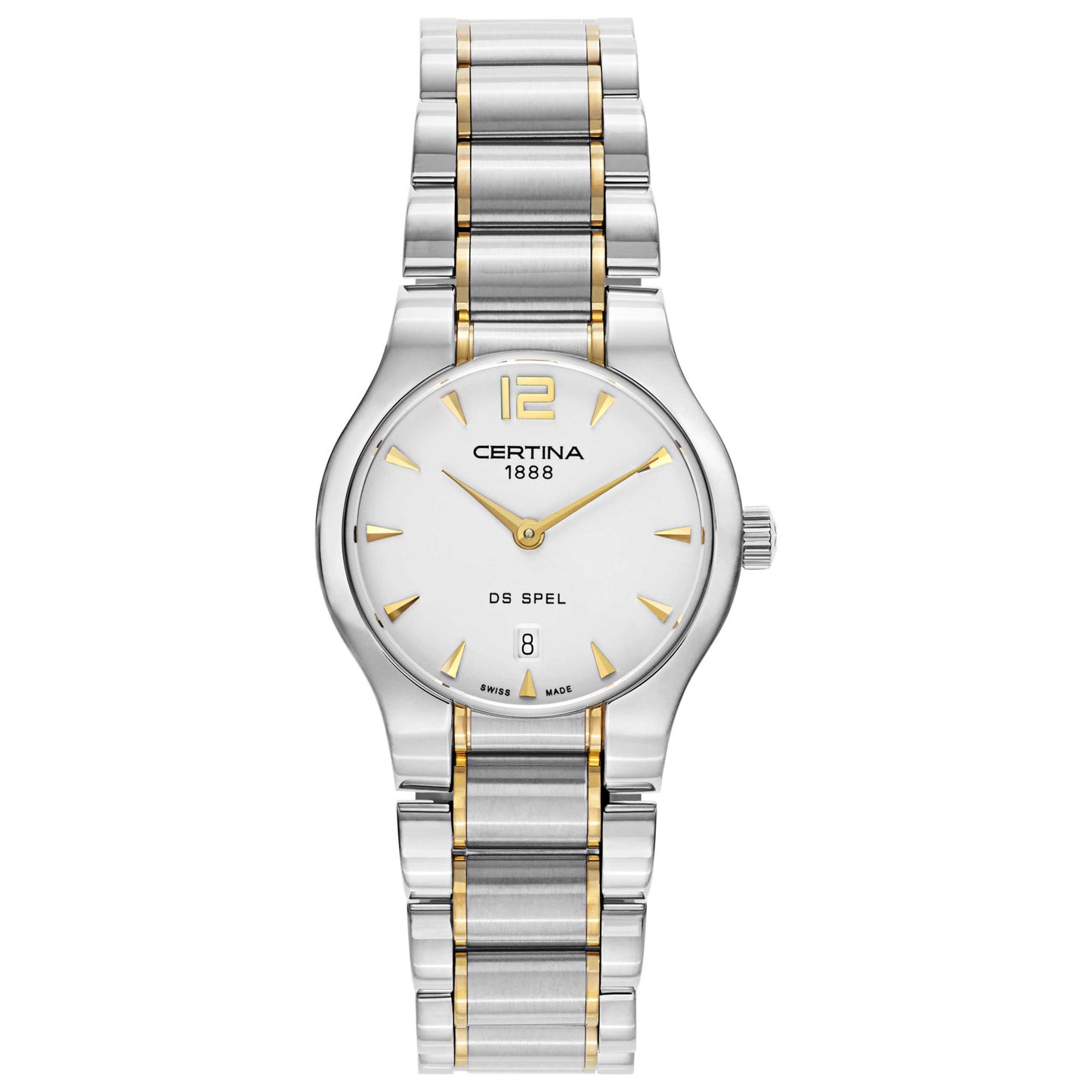 Front view of Certina DS Spel Women's Swiss Quartz (Battery-Powered) Watch C012-209-22-037-00