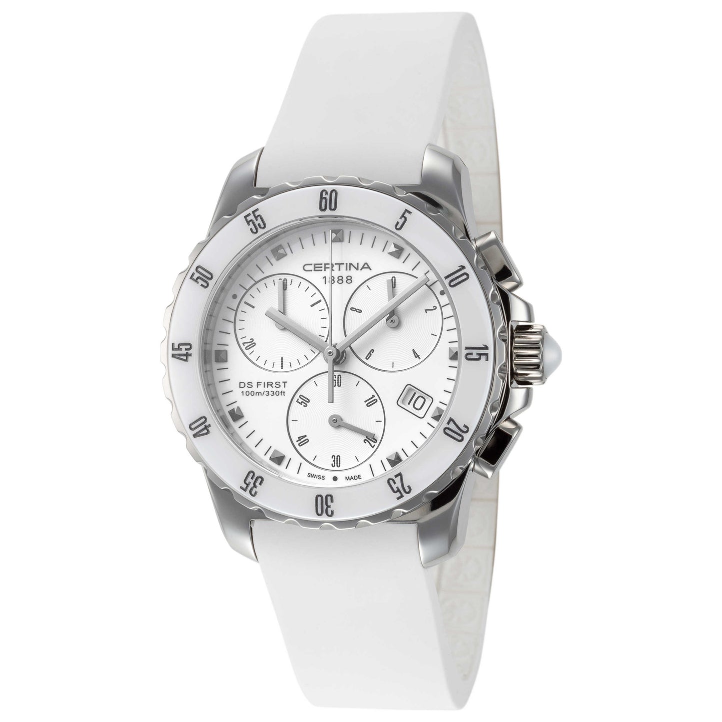 Front view of Certina DS First Lady Women's Quartz Watch C0142171701100