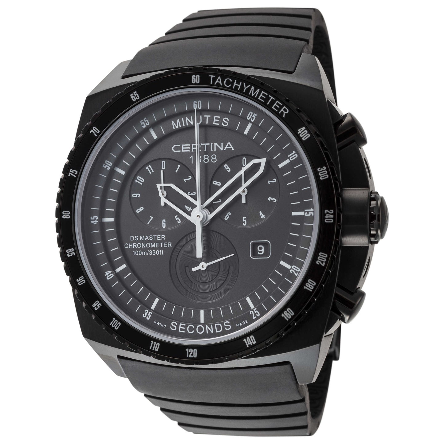 Front view of Certina DS Master Men's Quartz Watch C0154341705000