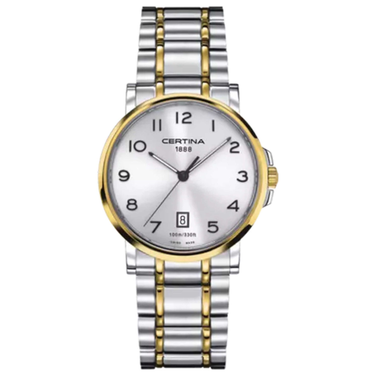 Front view of Certina DS Caimano Gent Men's Quartz Watch C0174102203200