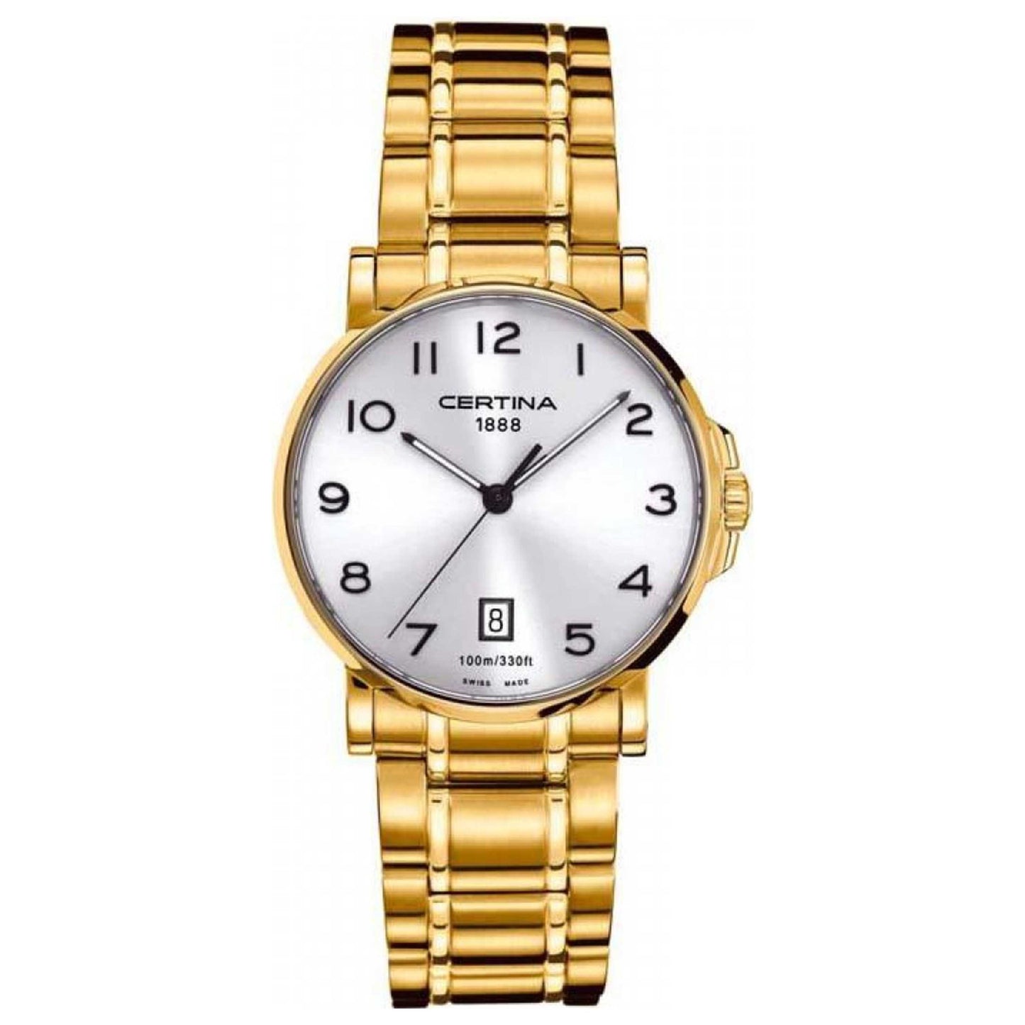 Front view of Certina DS Caimano Gent Men's Quartz Watch C0174103303200