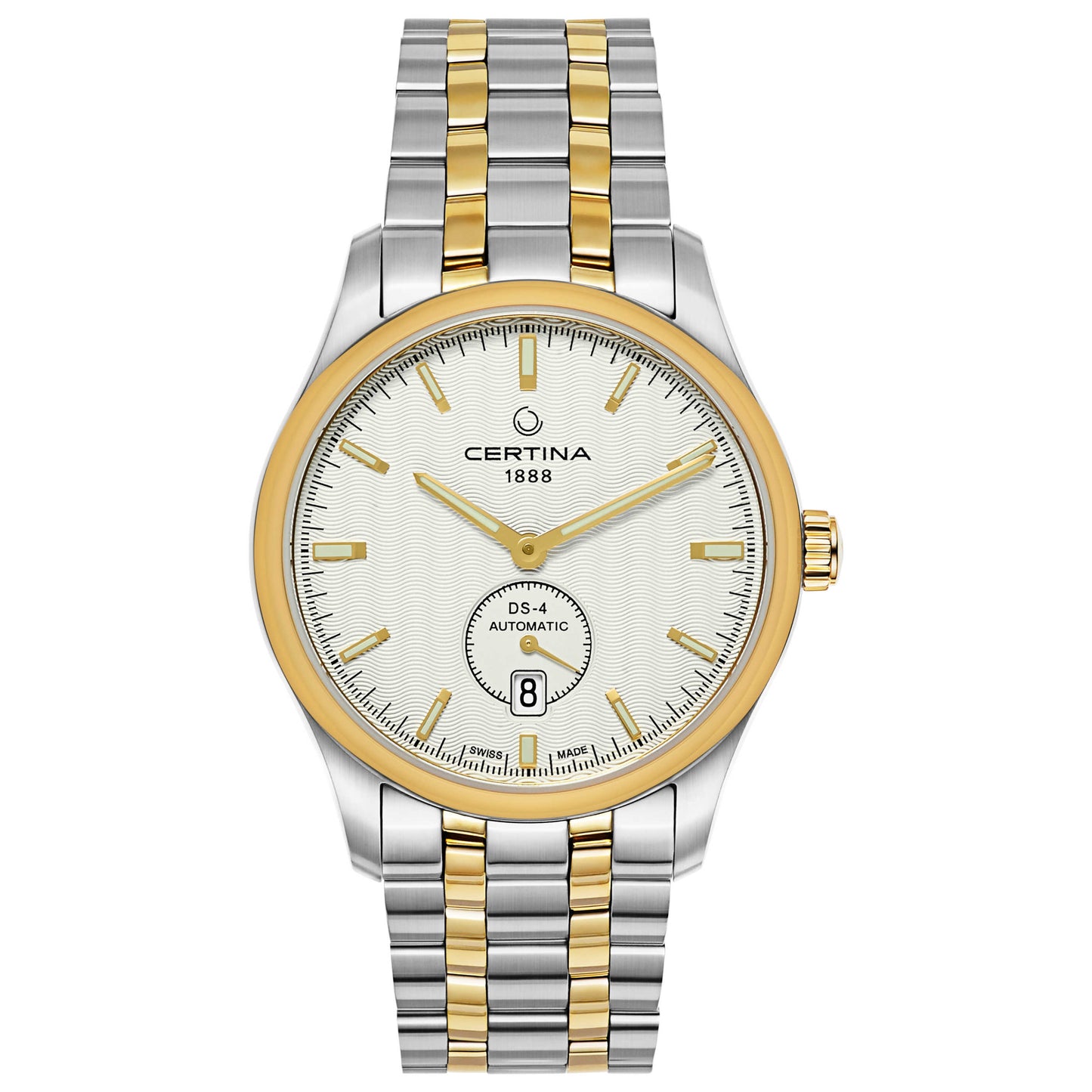 Front view of Certina DS 4 Men's Automatic Watch C022-428-22-031-00