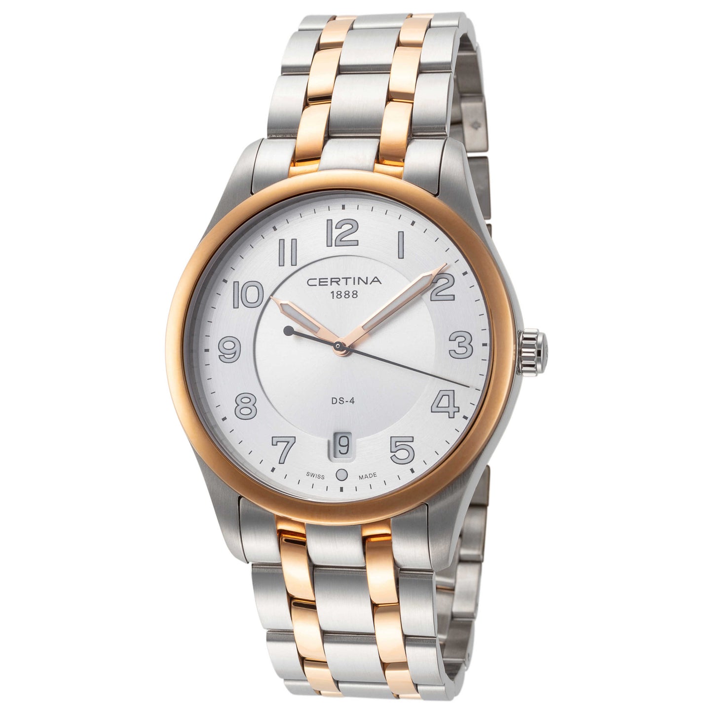 Front view of Certina DS-4 Men's Quartz Watch C0224102203000