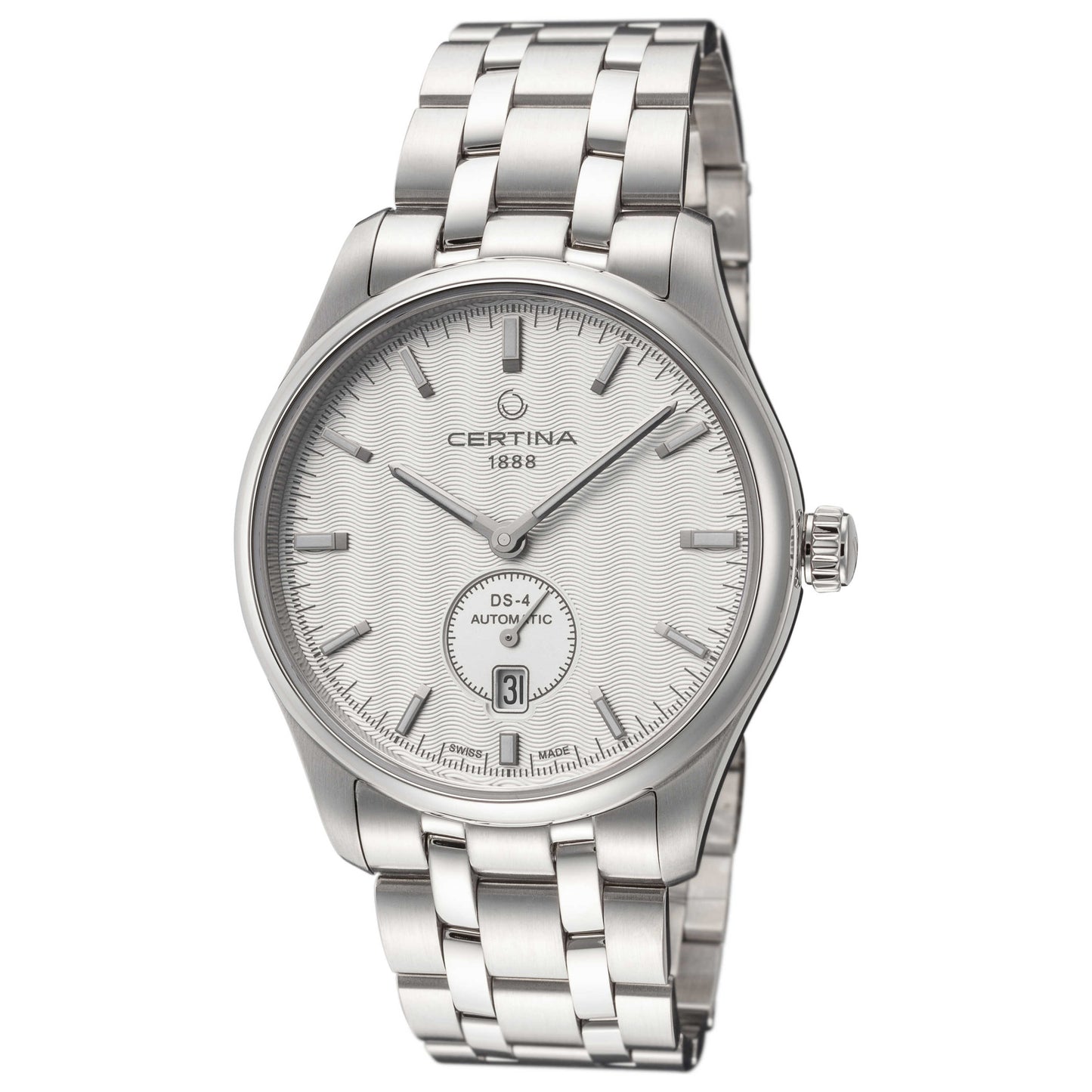 Front view of Certina DS-4 Men's Automatic Watch C0224281103100