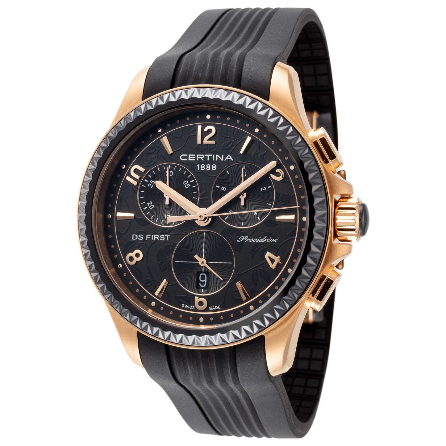 Front view of Certina DS First Lady Women's Quartz Watch C0302173705700