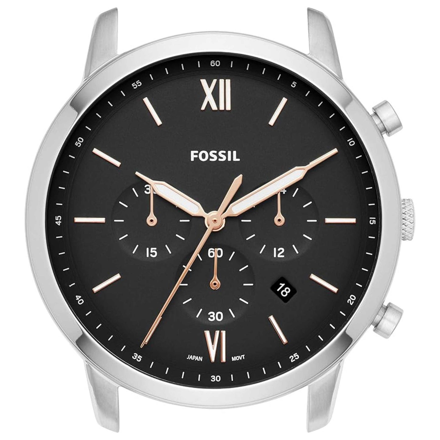 Front view of Fossil Neutra Men's Quartz Watch C221045