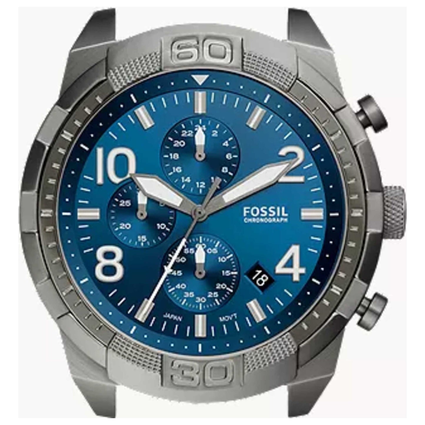 Front view of Fossil Bronson Men's Quartz Watch C241018