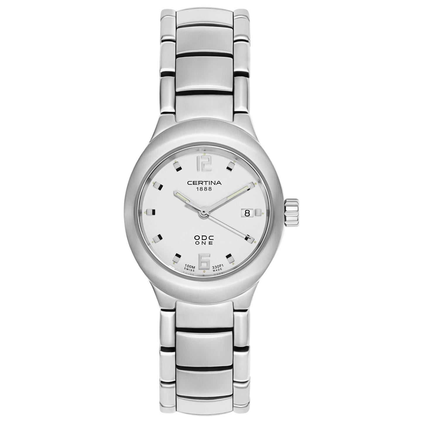 Front view of Certina ODC Men's Swiss Quartz (Battery-Powered) Watch C254-2100-42-16