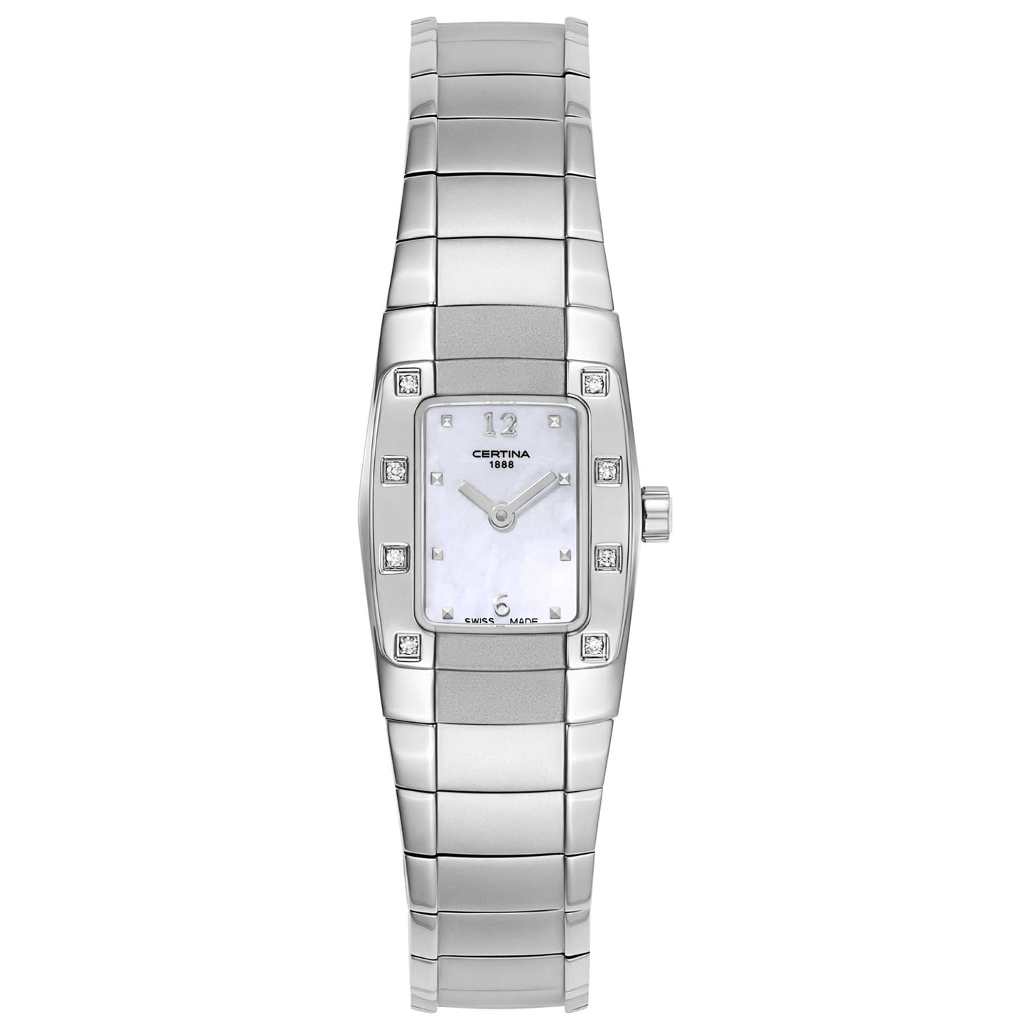 Front view of Certina DS Spel Women's Swiss Quartz (Battery-Powered) Watch C322-7157-49-96