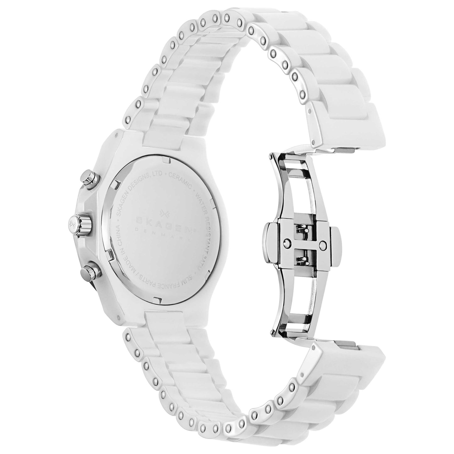 Skagen Ceramic Women's Quartz Watch C913SWXC - Image #7