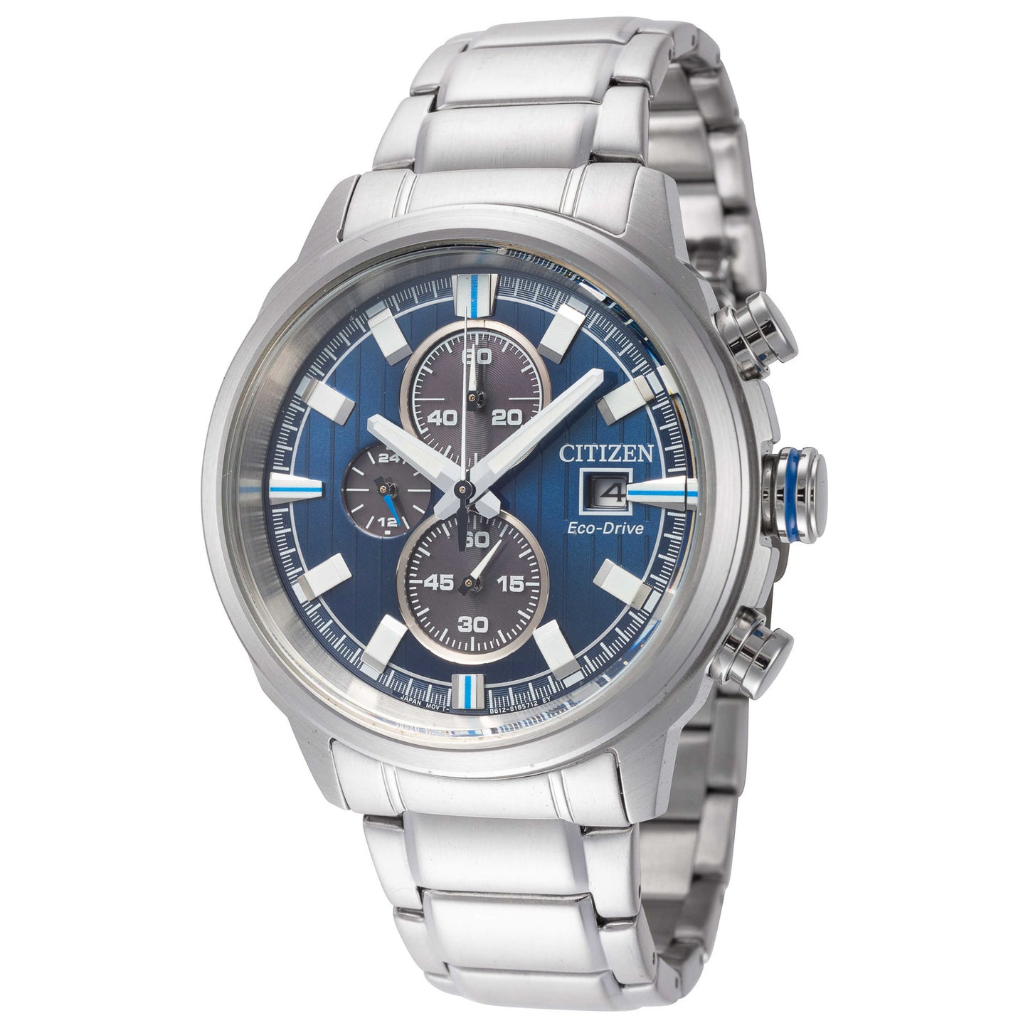 Front view of Citizen Brycen Men's Solar Watch CA0731-82L