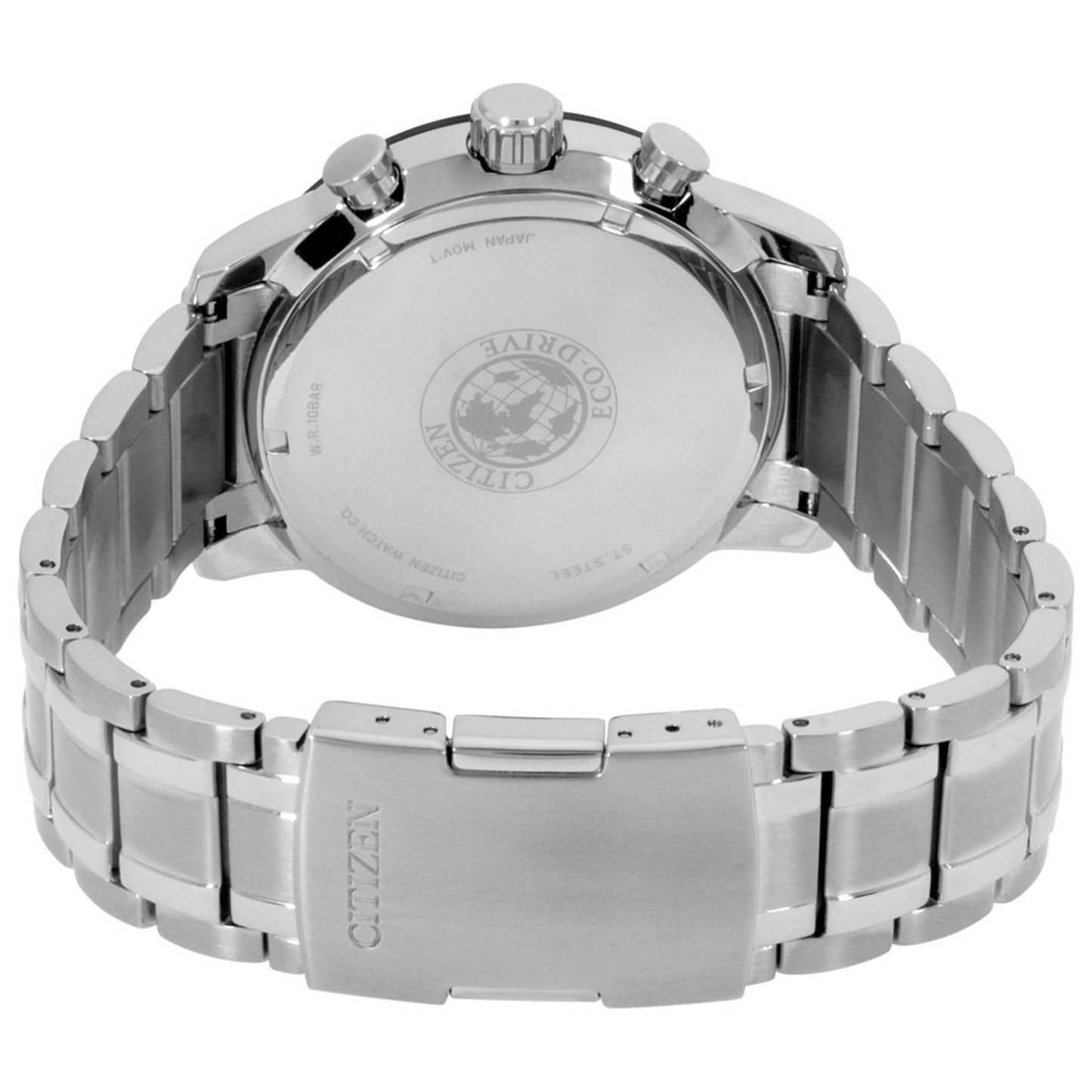 Citizen BRYCEN Men's Solar Powered Quartz Eco-Drive Watch CA4358-58E - Image #3