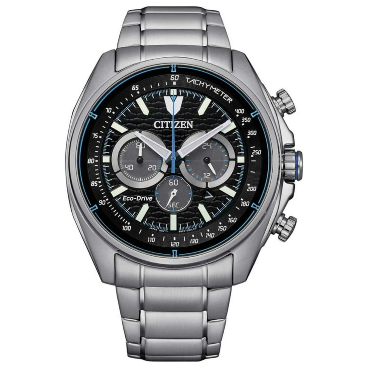 Front view of Citizen Classic Men's Solar Powered Quartz Eco-Drive Watch CA4560-81E
