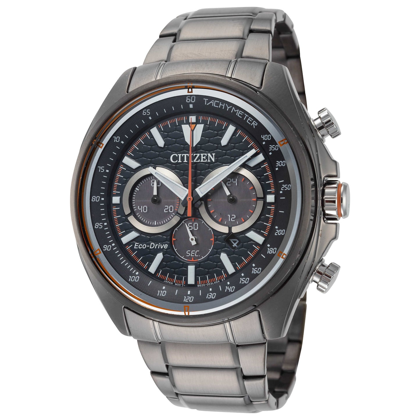 Front view of Citizen Classic Men's Solar Powered Quartz Eco-Drive Watch CA4567-82H