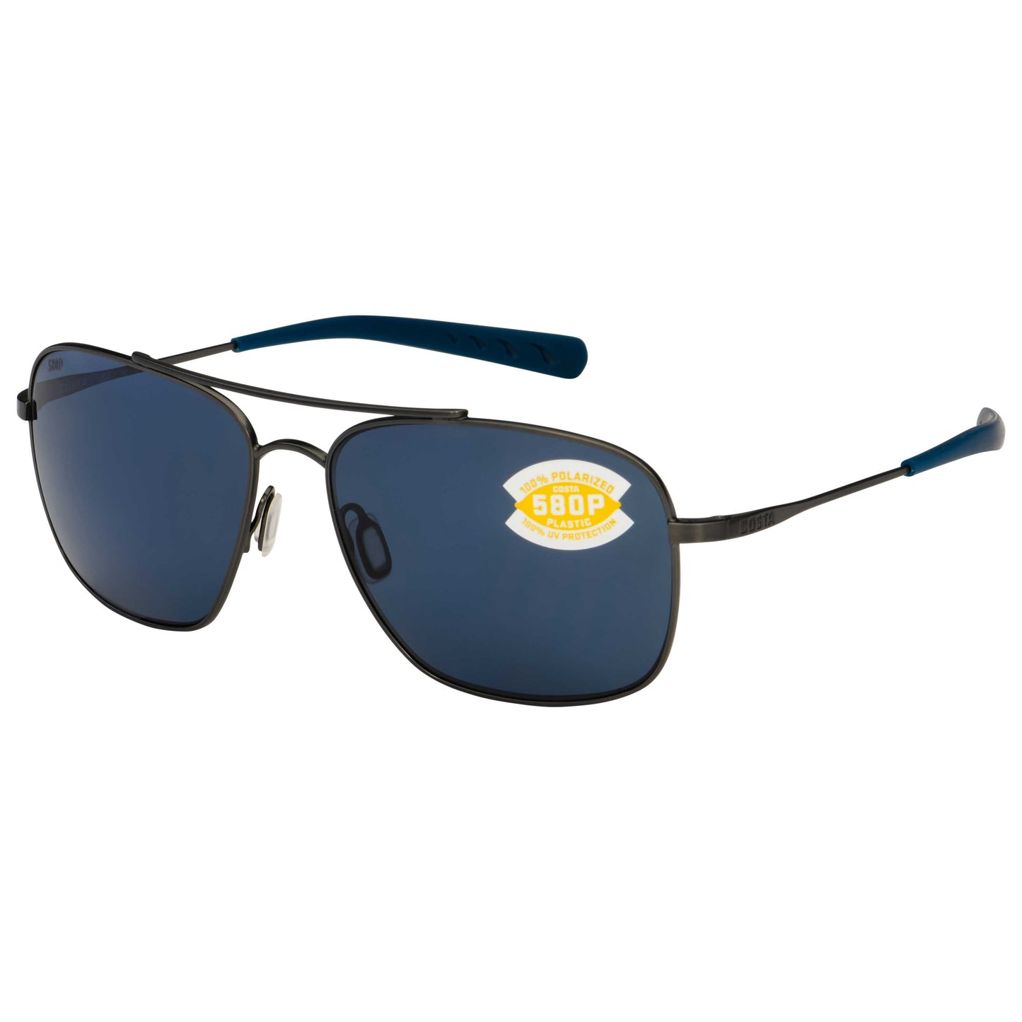Front view of Costa del Mar Canaveral Unisex Sunglasses CAN-185-OGP