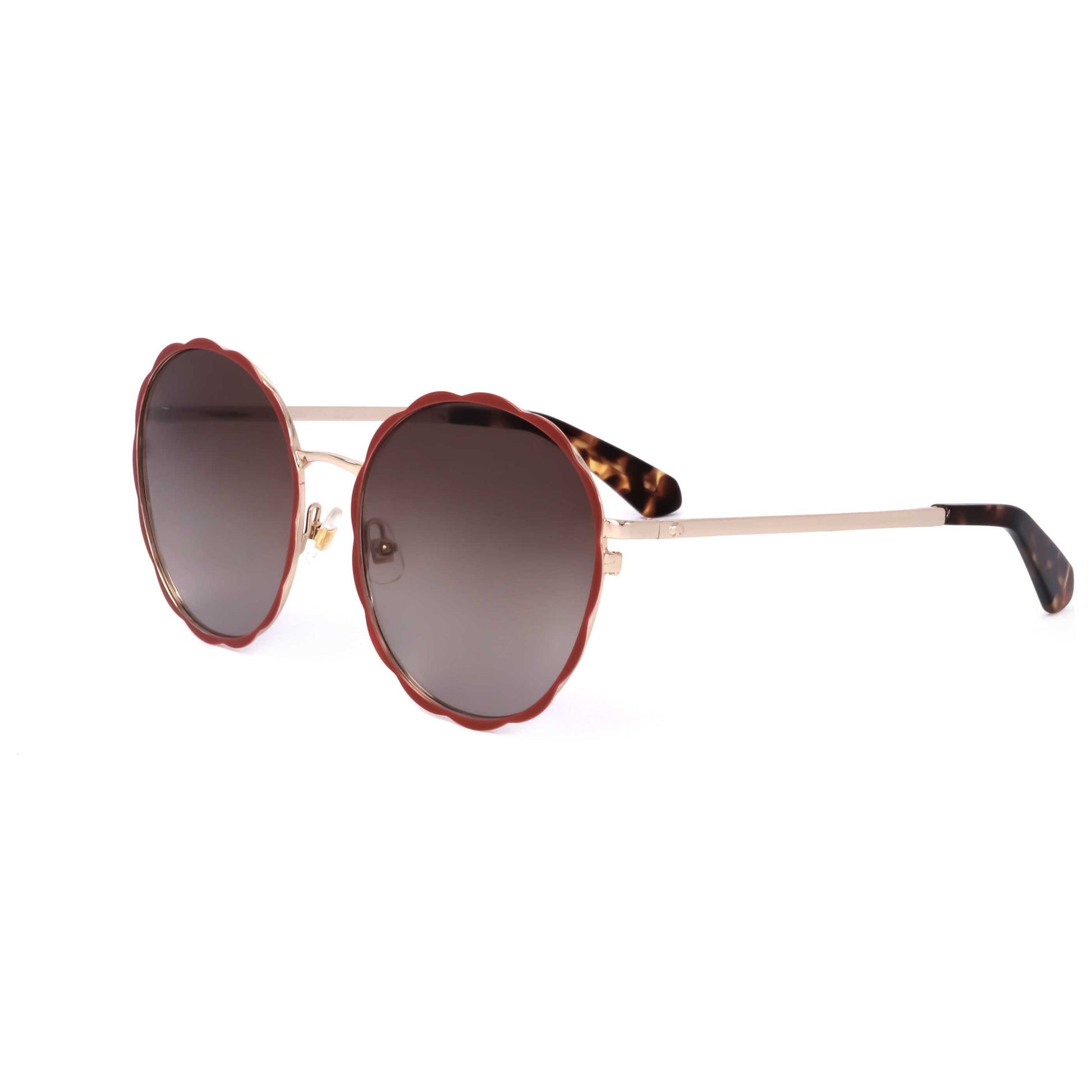 Front view of Kate Spade Cannes Women's Sunglasses CANNES-G-S-C9A-57