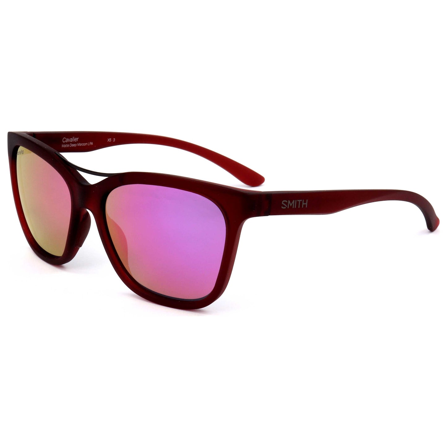 Front view of Smith Optics Unisex Sunglasses CAVALIER-LPA-55