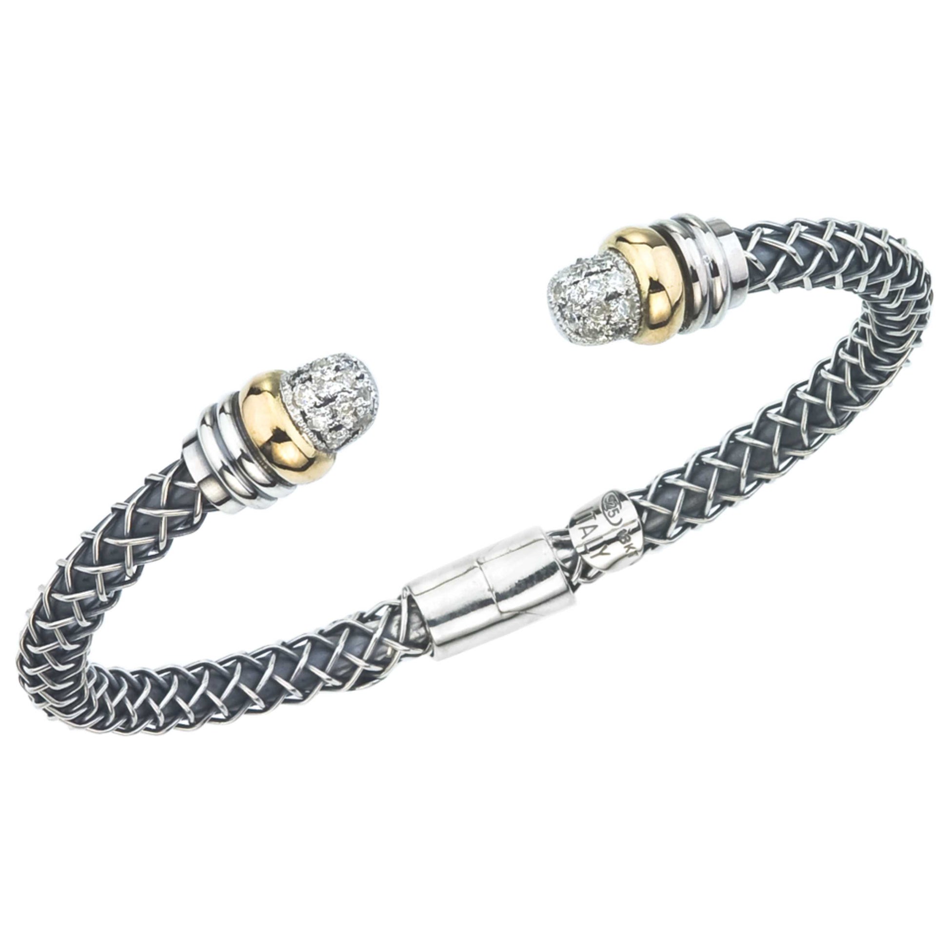 Front view of Alisa Elegant Women's Bracelet CB-61123-D
