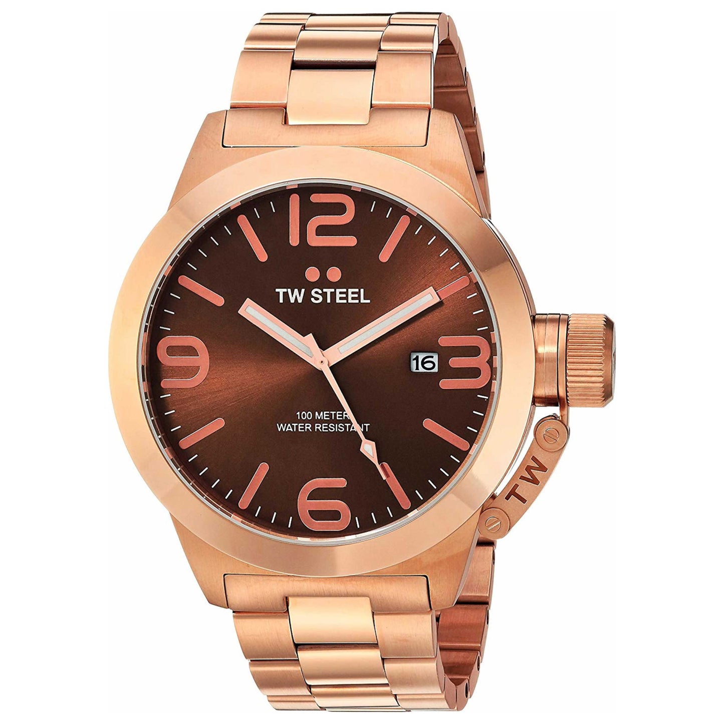 Front view of TW Steel Analog Men's Quartz Watch CB192