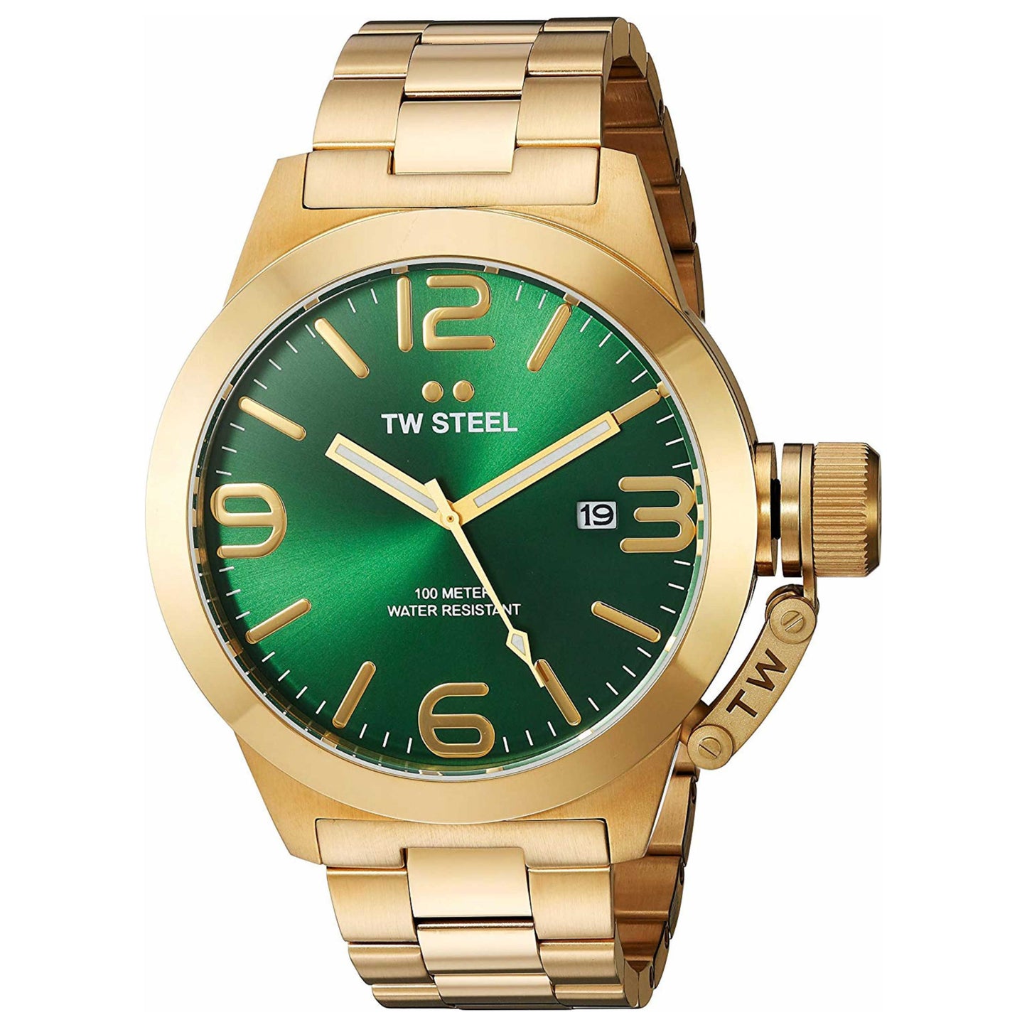 Front view of TW Steel Analog Men's Quartz Watch CB222