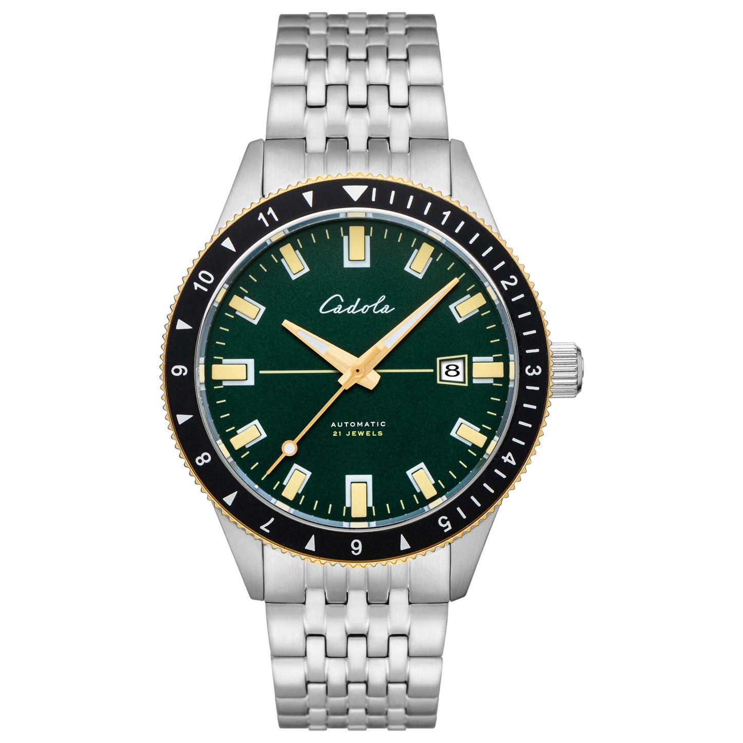 Front view of Cadola Tahiti Men's Automatic Watch CD-1006-66