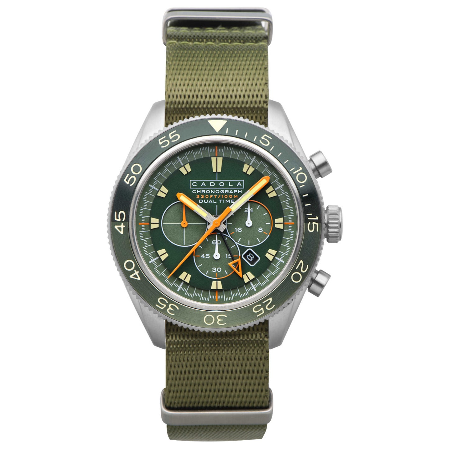 Front view of Cadola Ahrens Men's Quartz Watch CD-1036-02