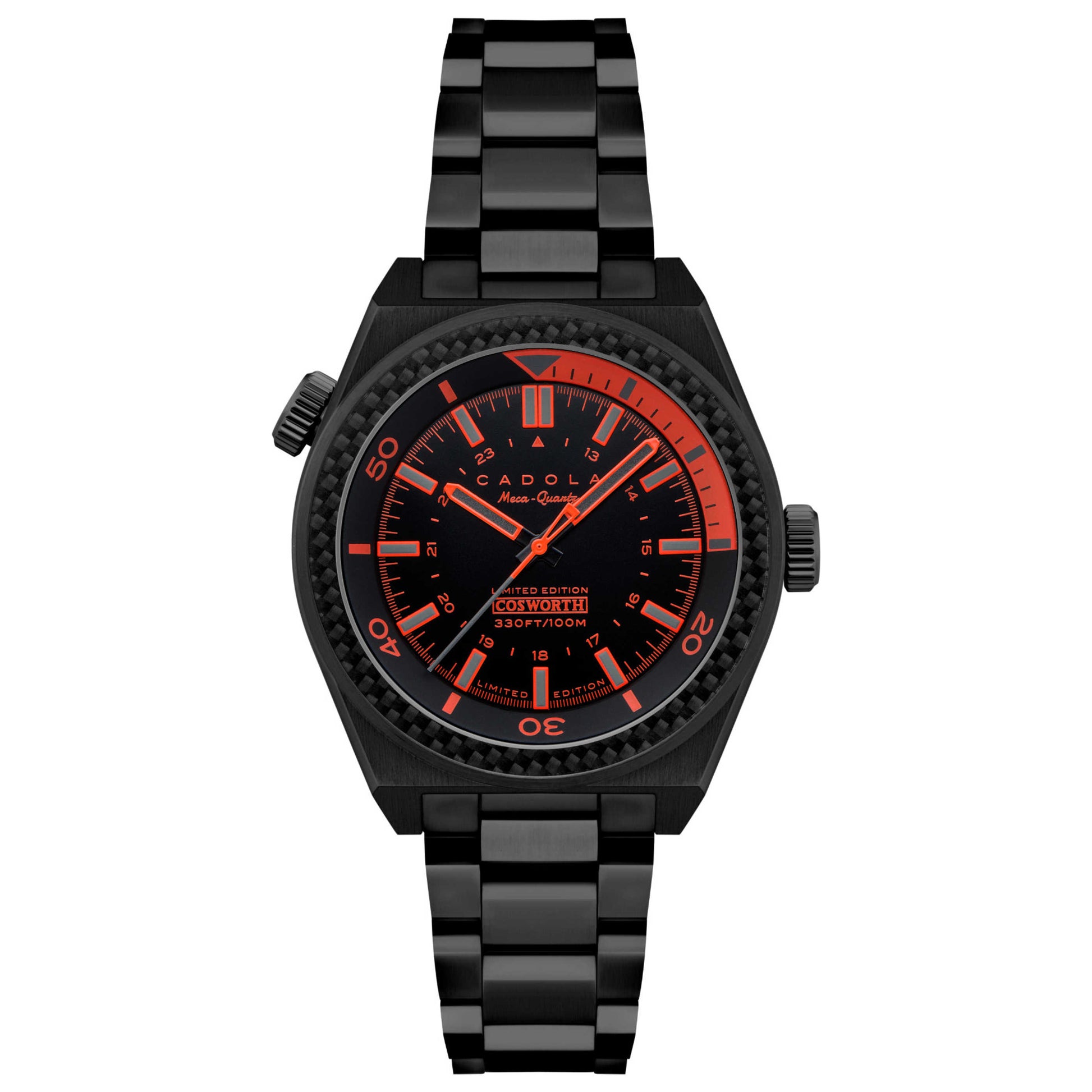 Front view of Cadola Cosworth Costin Men's Quartz Watch CD-1039-44