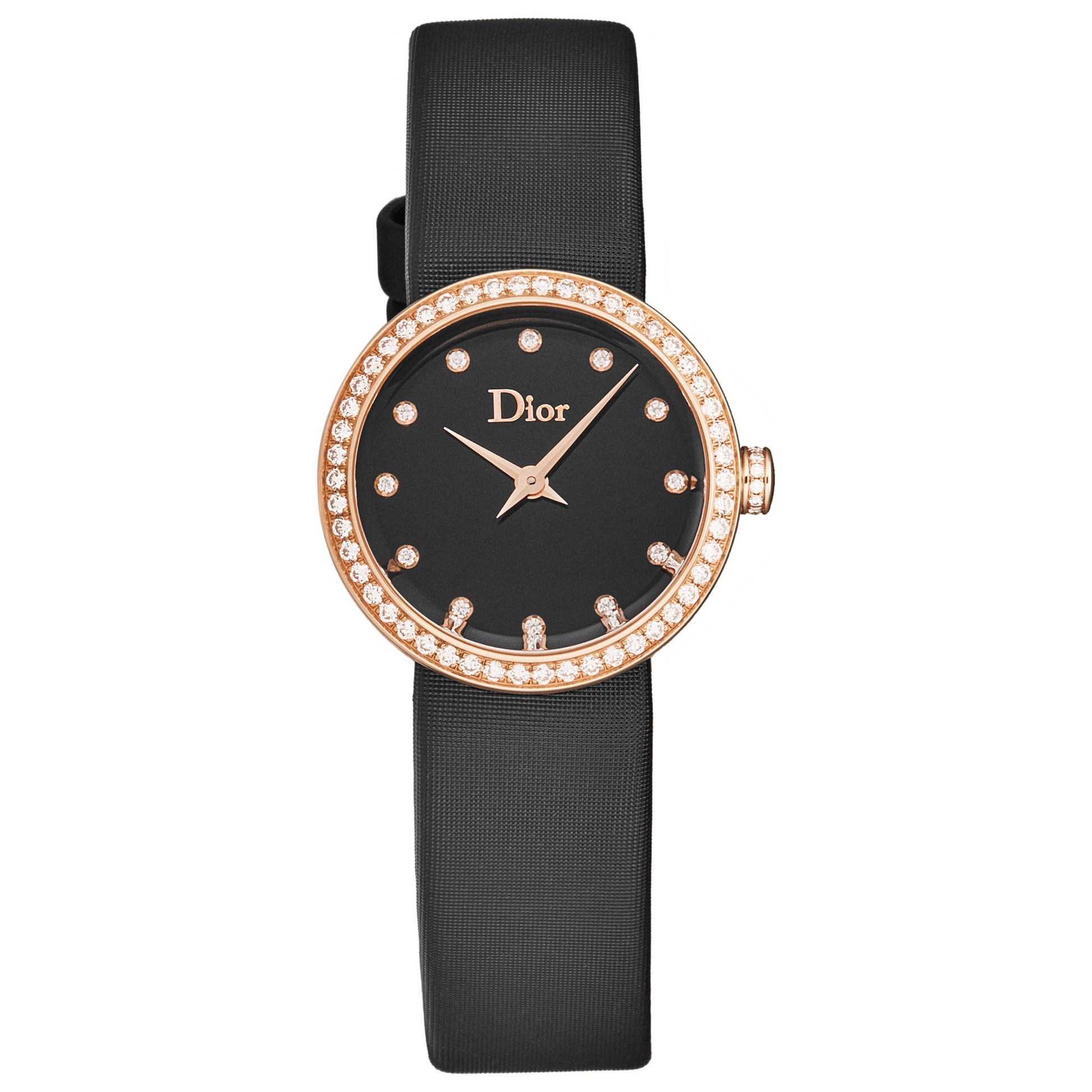 Front view of Christian Dior La D De Dior Women's Quartz Watch CD047170A005