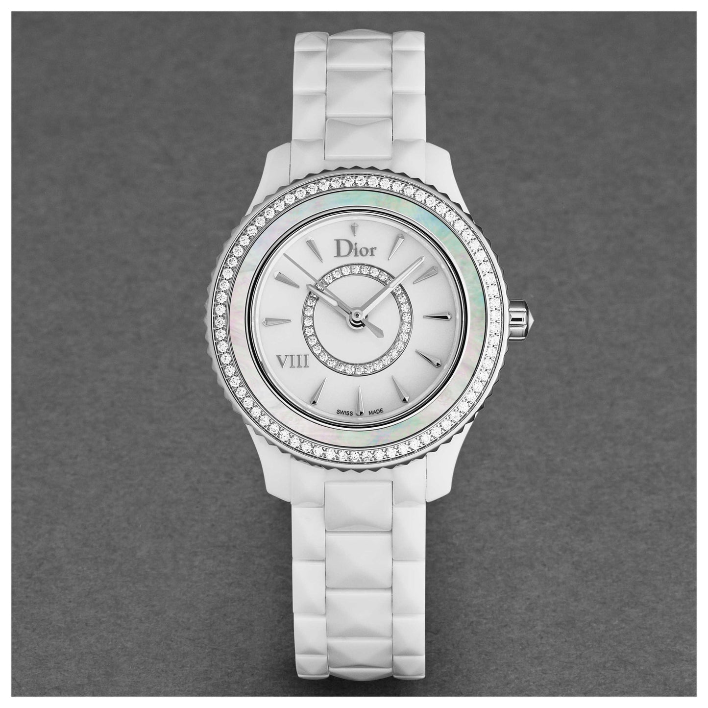 Right view of Christian Dior Dior VIII Women's Quartz Watch CD1231E4C001