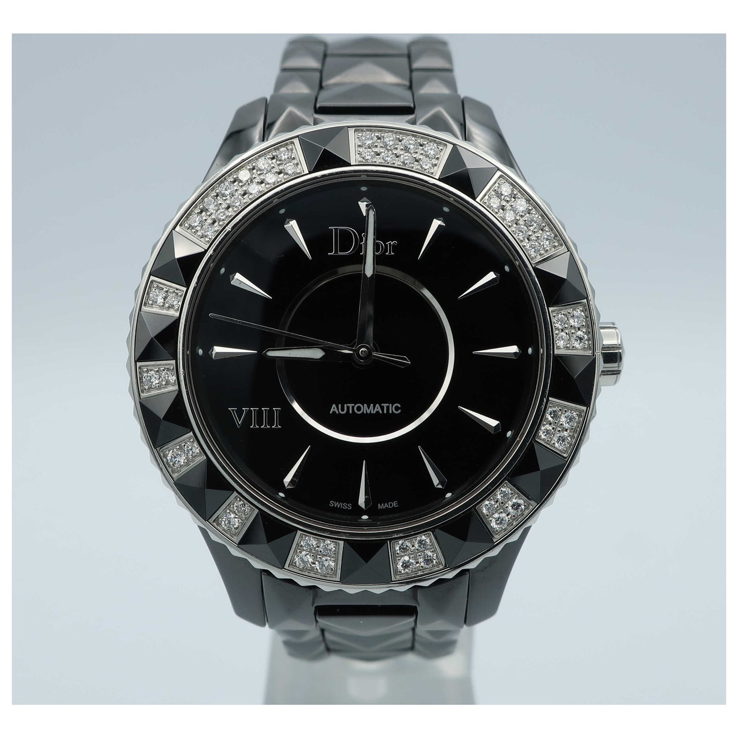 Front view of Christian Dior VIII Women's Automatic Watch CD1245E1C001-SD2B