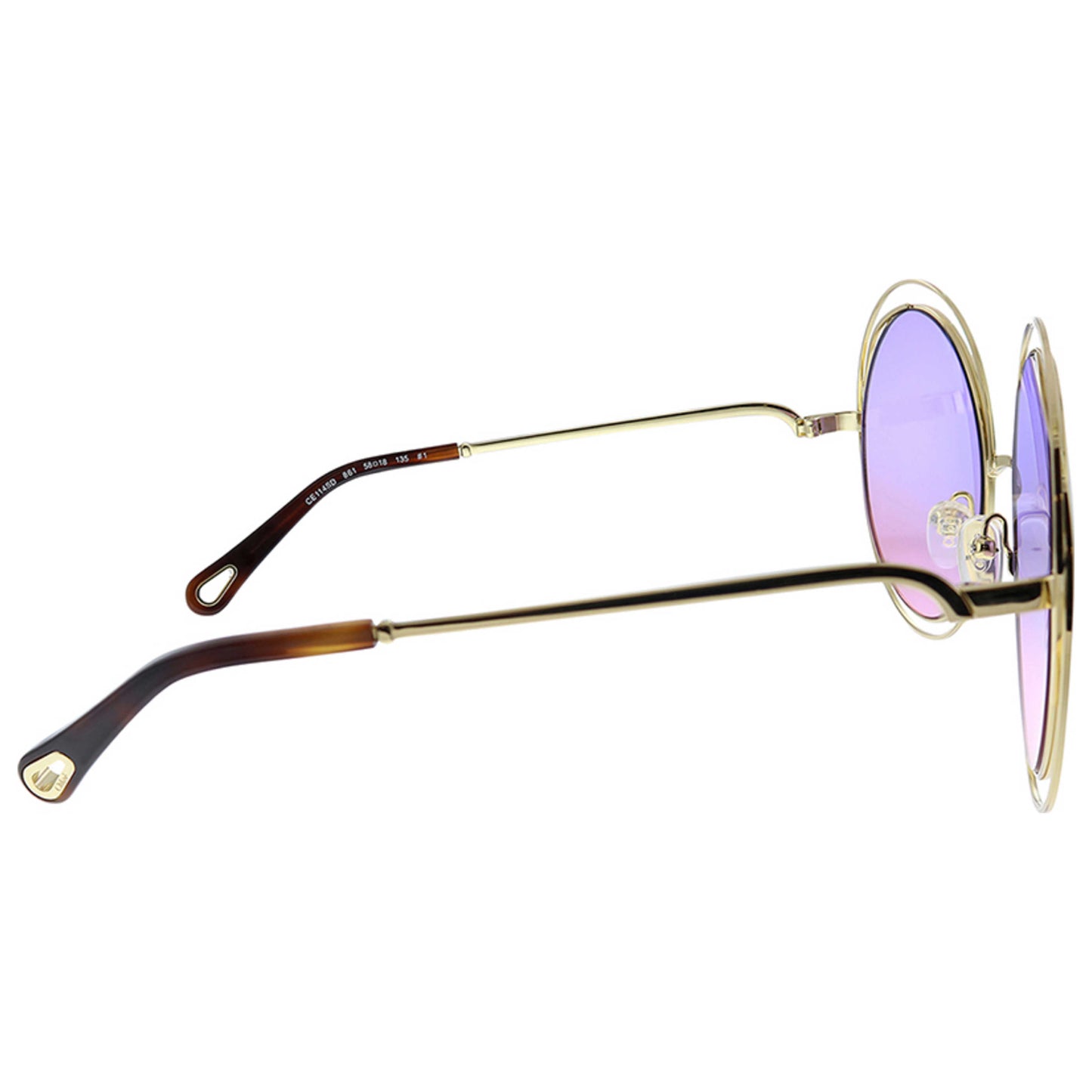 Chloe Fashion Women's Sunglasses CE-114SD-861 - Image #4