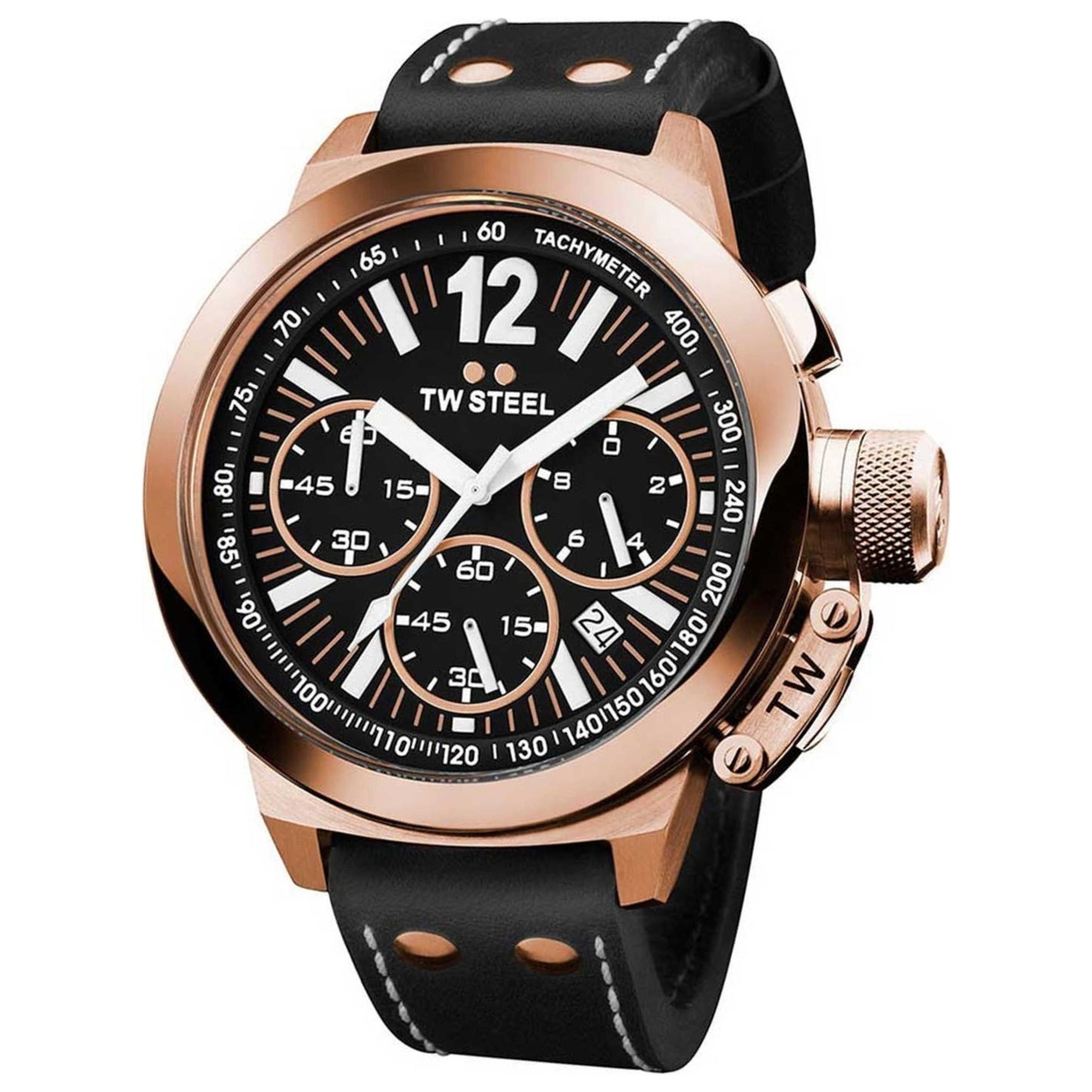 Front view of TW Steel Analog Men's Quartz Watch CE1023