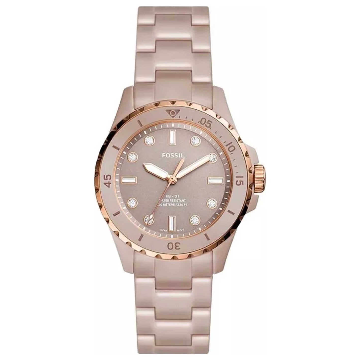 Front view of Fossil FB-01 Women's Quartz Watch CE1111