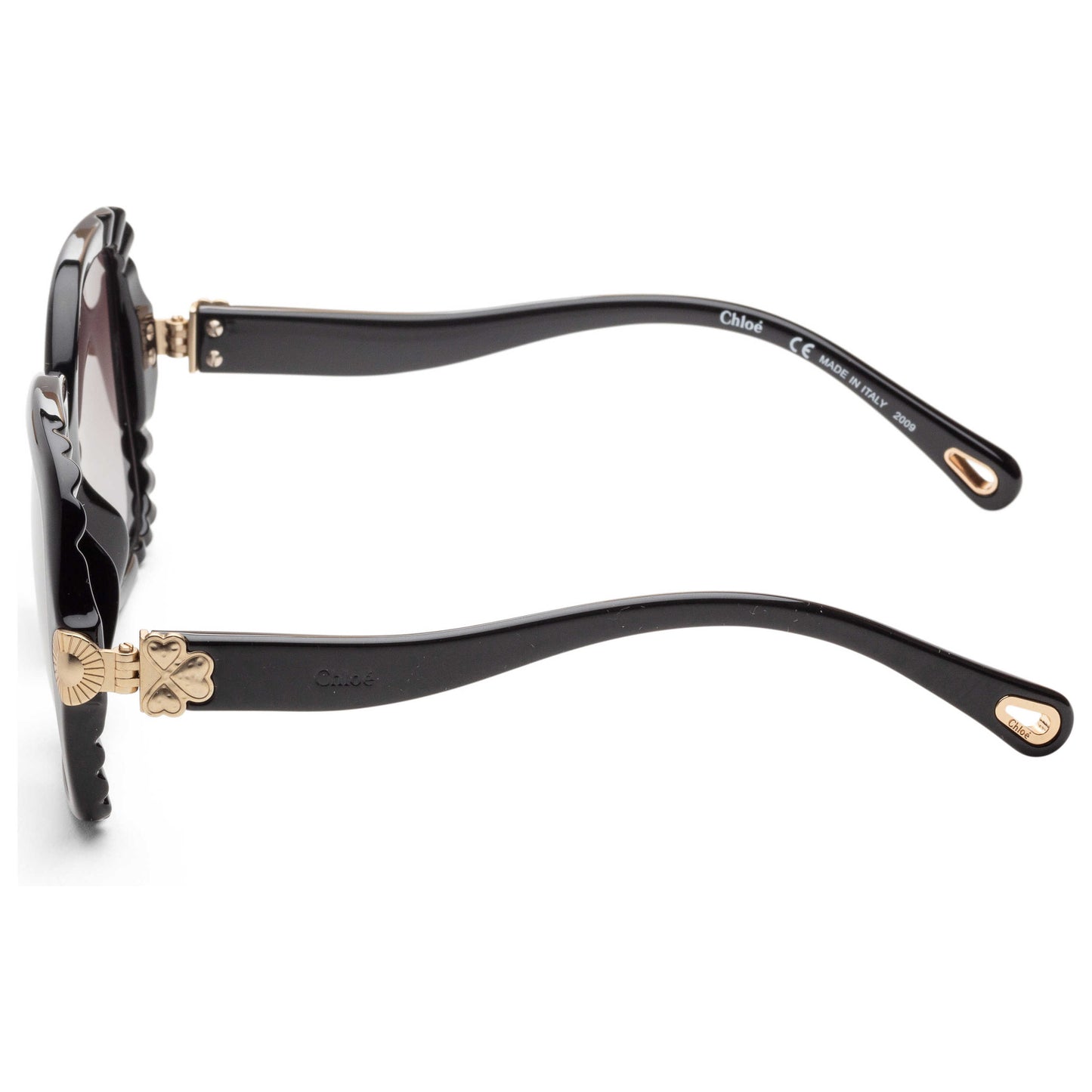 Left view of Chloe CE Women's Sunglasses CE746S-001