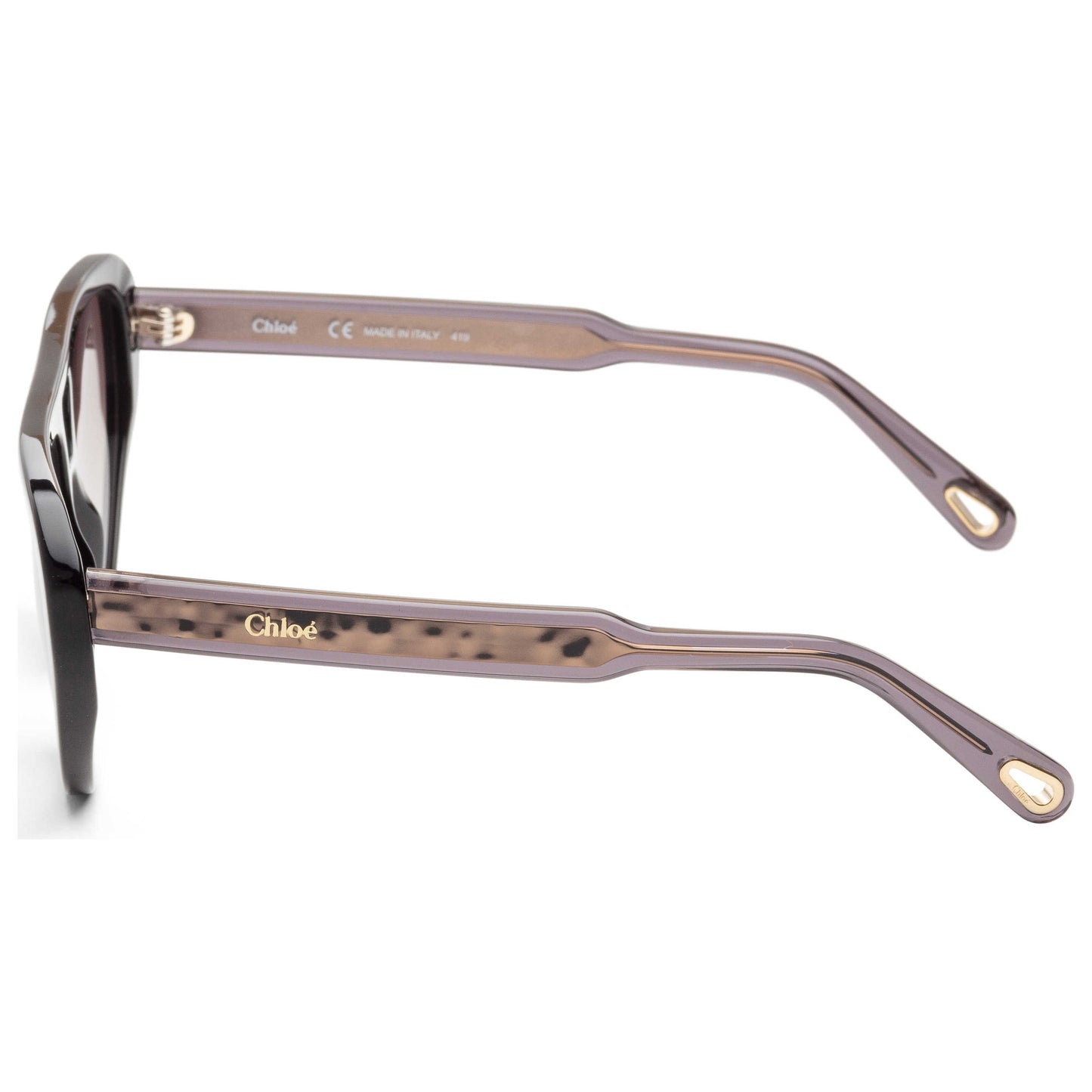 Left view of Chloe CE Women's Sunglasses CE758S-001