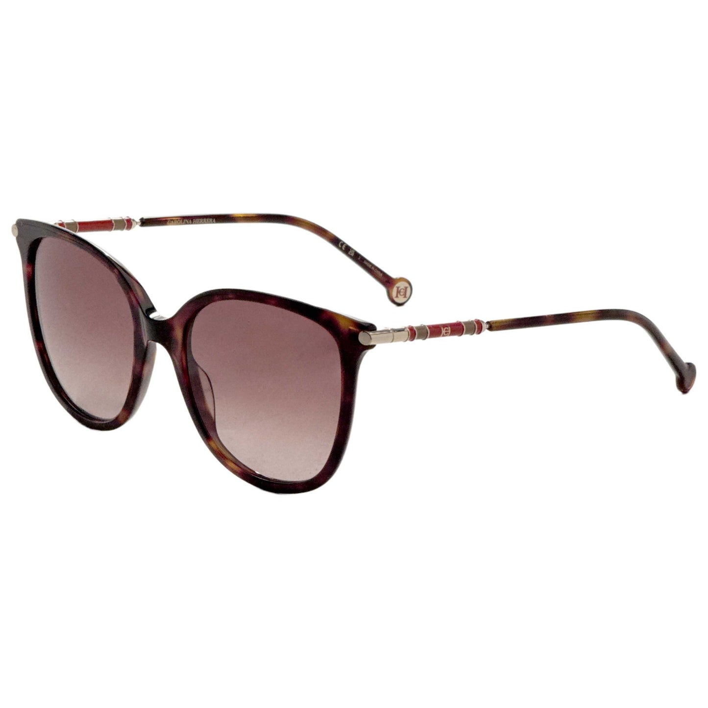 Front view of Carolina Herrera Women's Sunglasses CH0023S-0086-HA