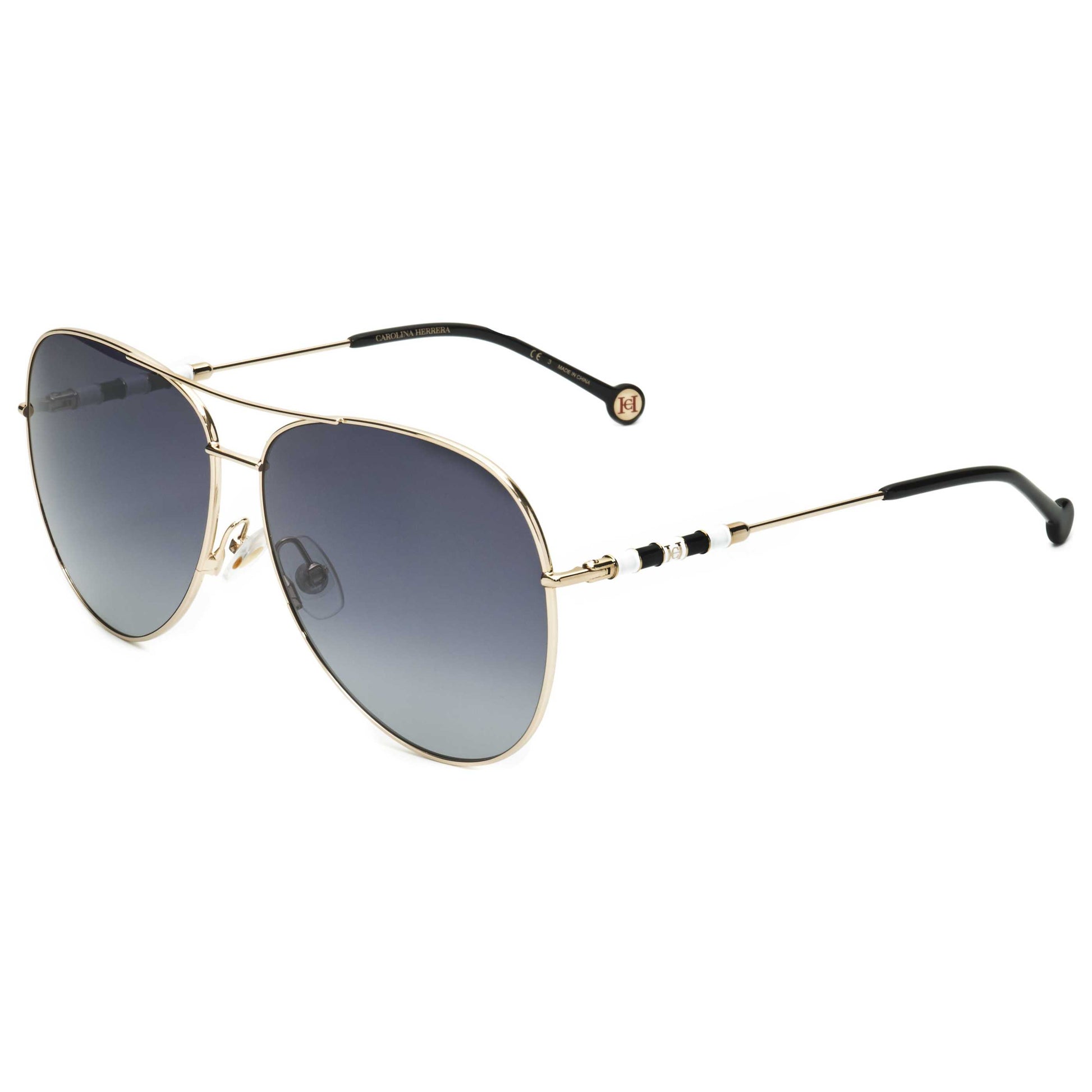 Front view of Carolina Herrera Women's Sunglasses CH0034-S-J5G-64