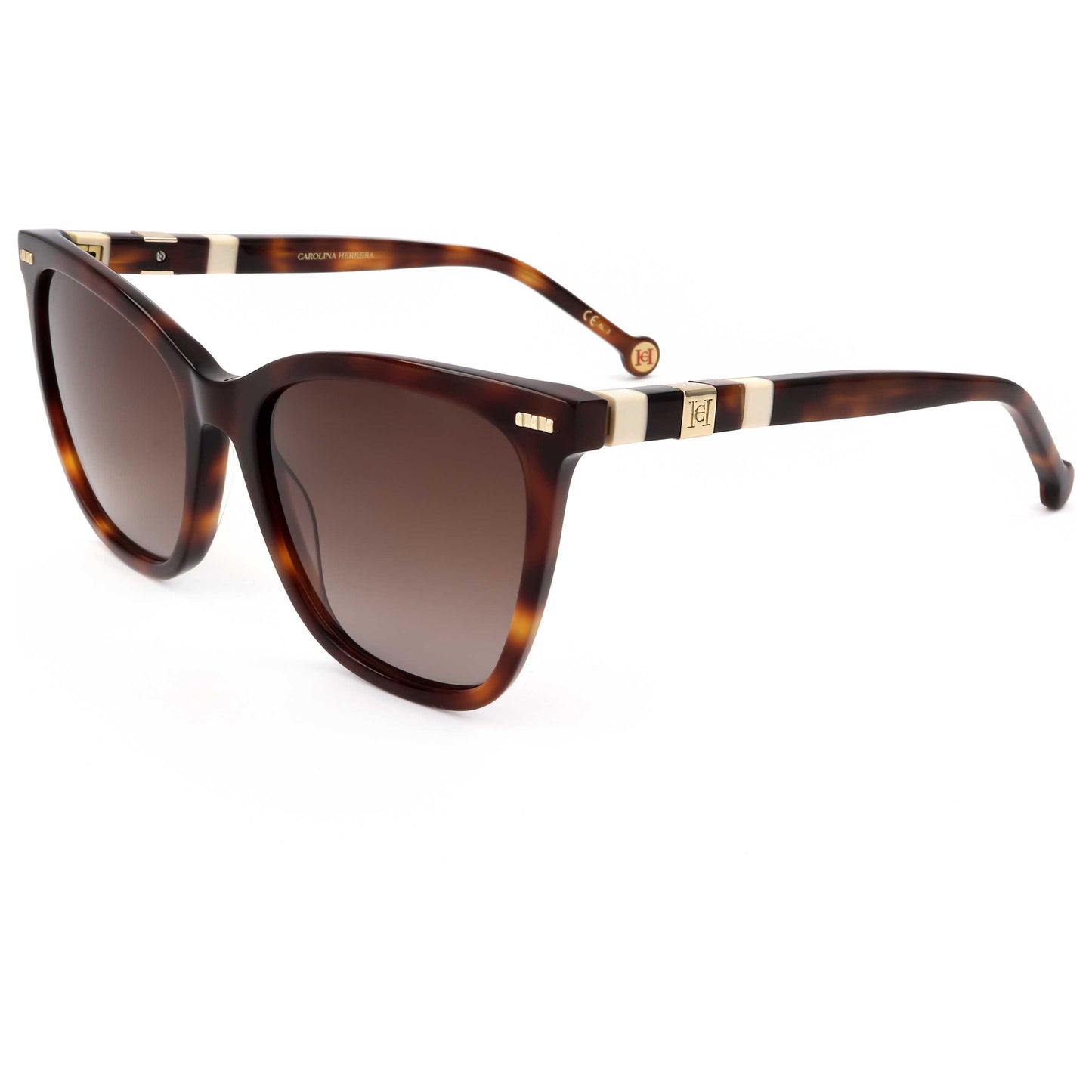 Front view of Carolina Herrera Women's Sunglasses CH0044-S-C1H-55