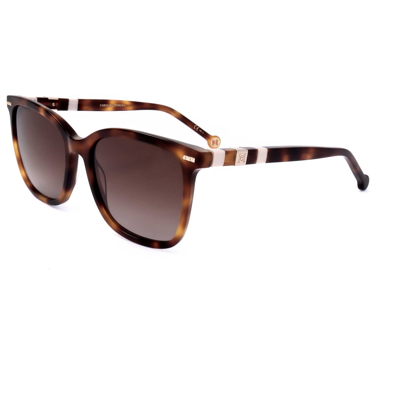Front view of Carolina Herrera Women's Sunglasses CH0045-S-C1H-57