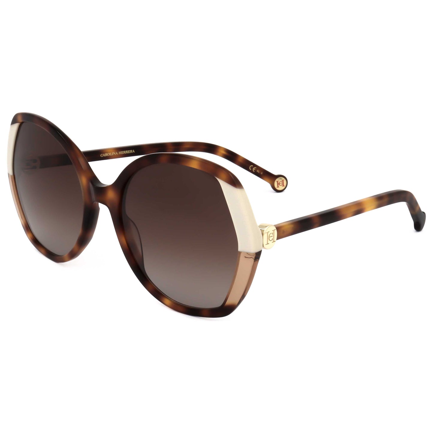Front view of Carolina Herrera Women's Sunglasses CH0051-S-C1H-58