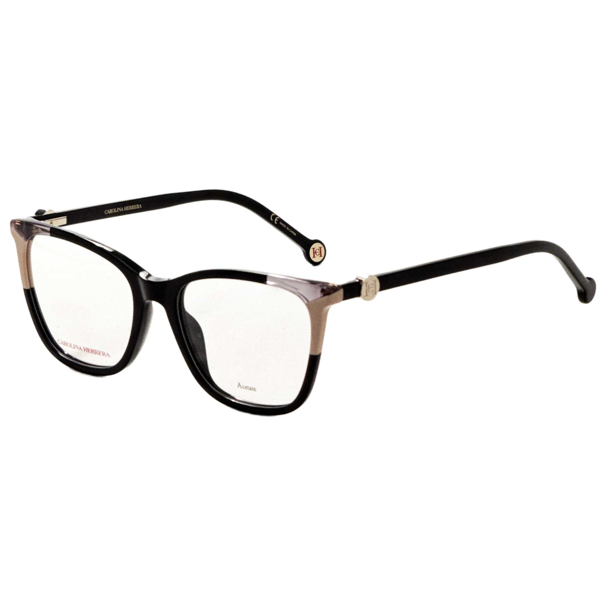 Front view of Carolina Herrera Women's Opticals CH0057-KDX-53