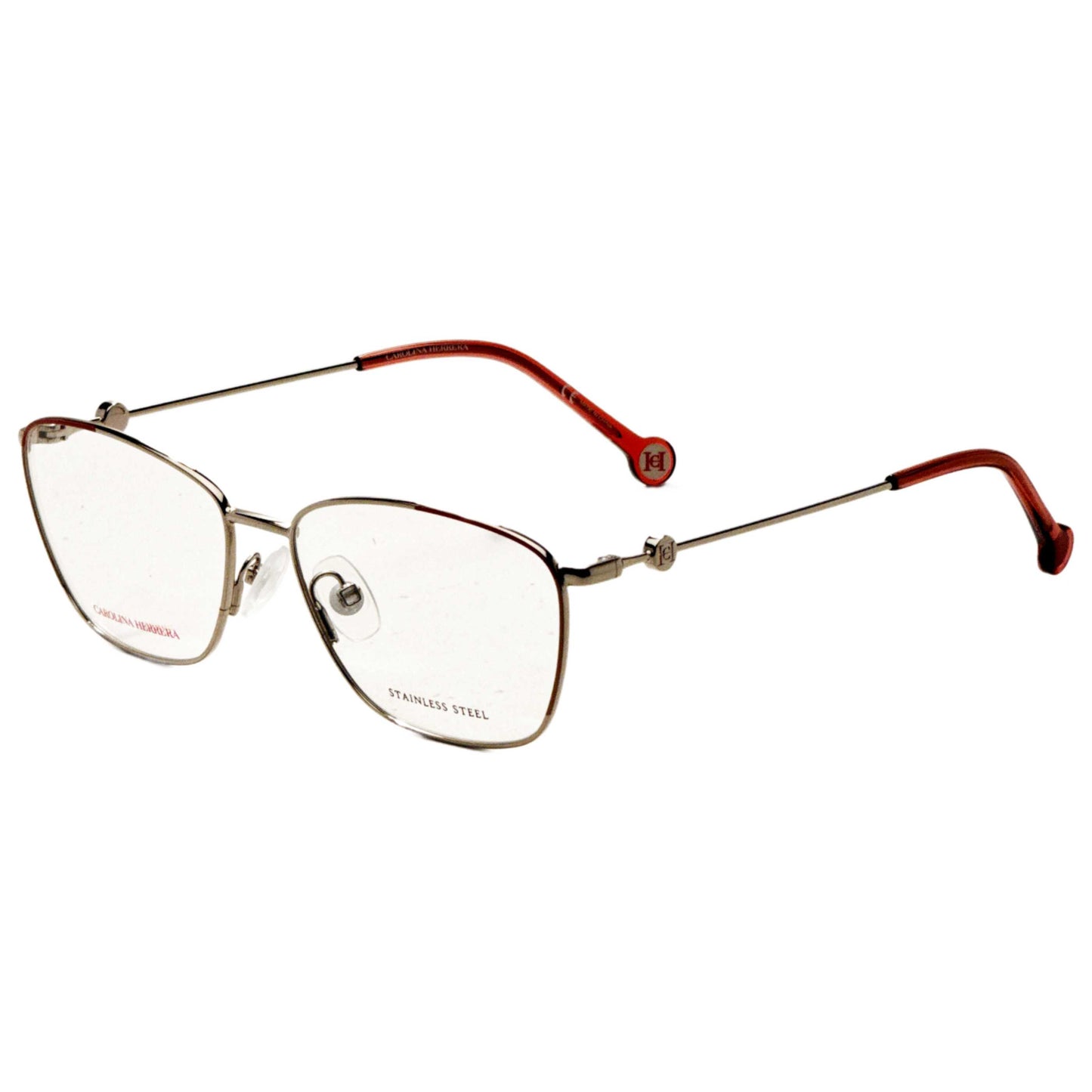 Front view of Carolina Herrera Women's Opticals CH0060-BKU-57