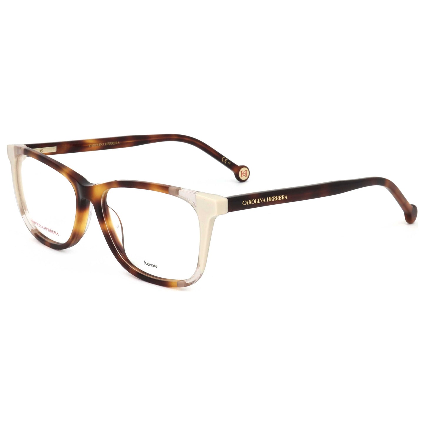 Front view of Carolina Herrera Women's Opticals CH0066-C1H-53