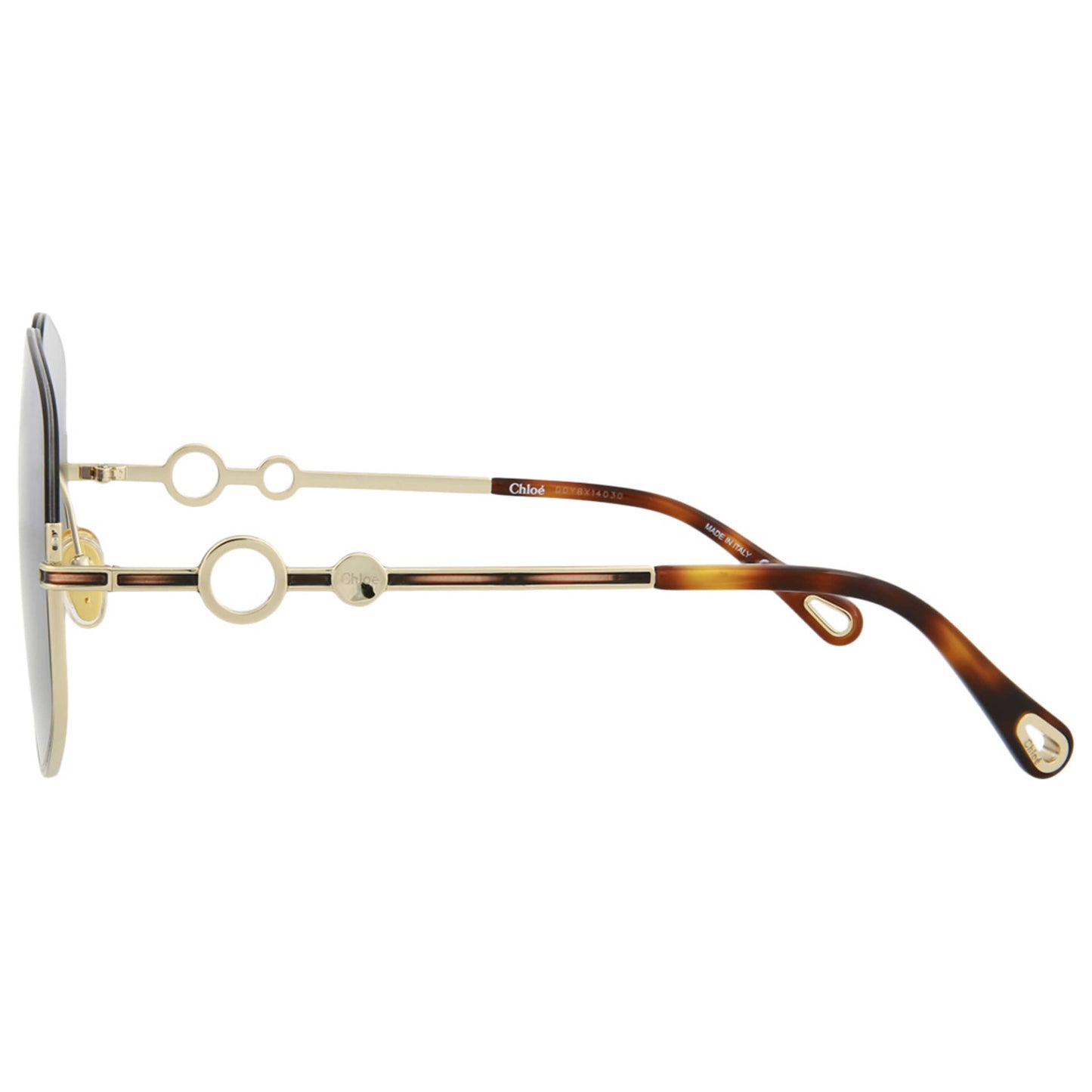 Chloe Novelty Women's Sunglasses CH0068S-30011434-001 - Image #4