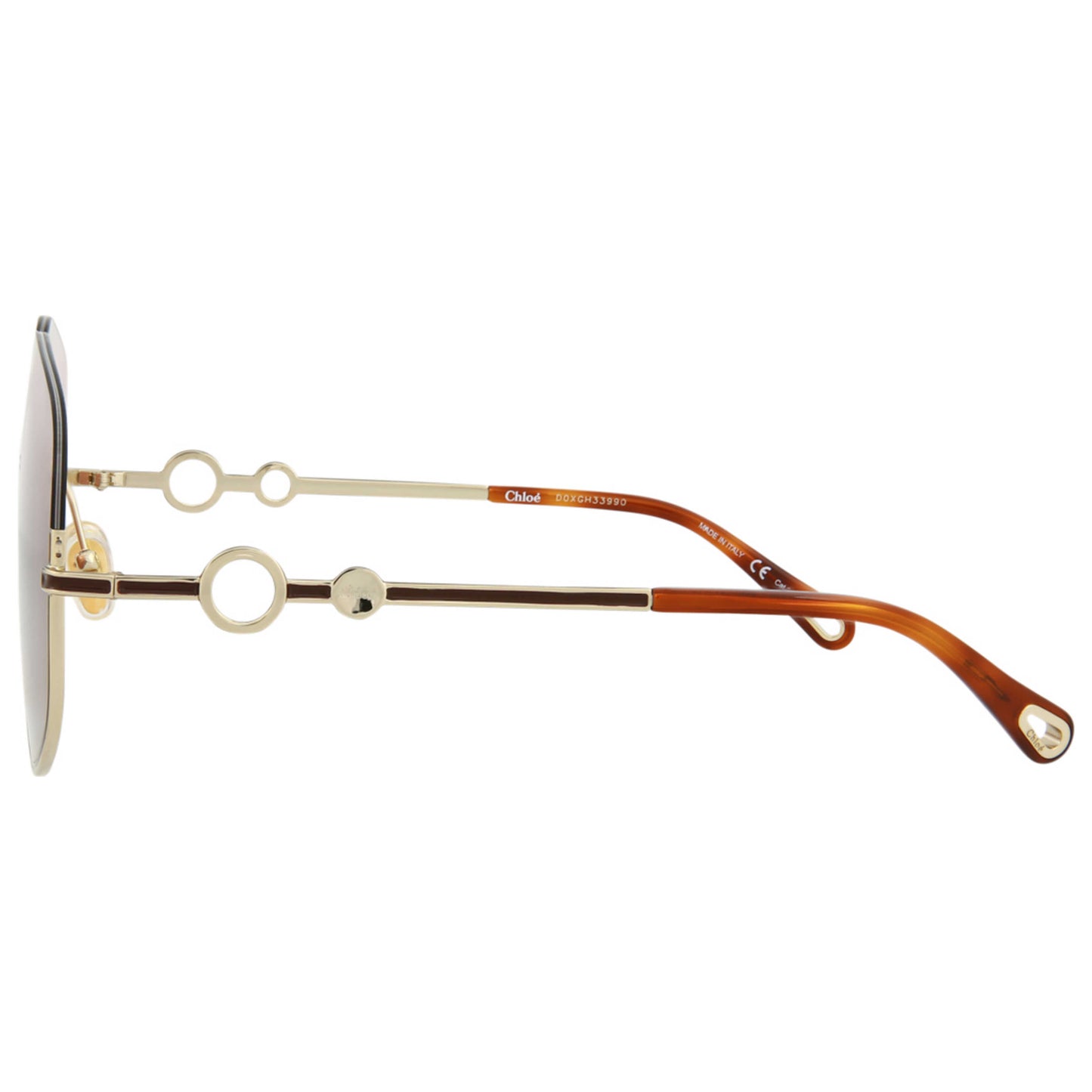 Chloe Novelty Women's Sunglasses CH0068S-30011434-002 - Image #4