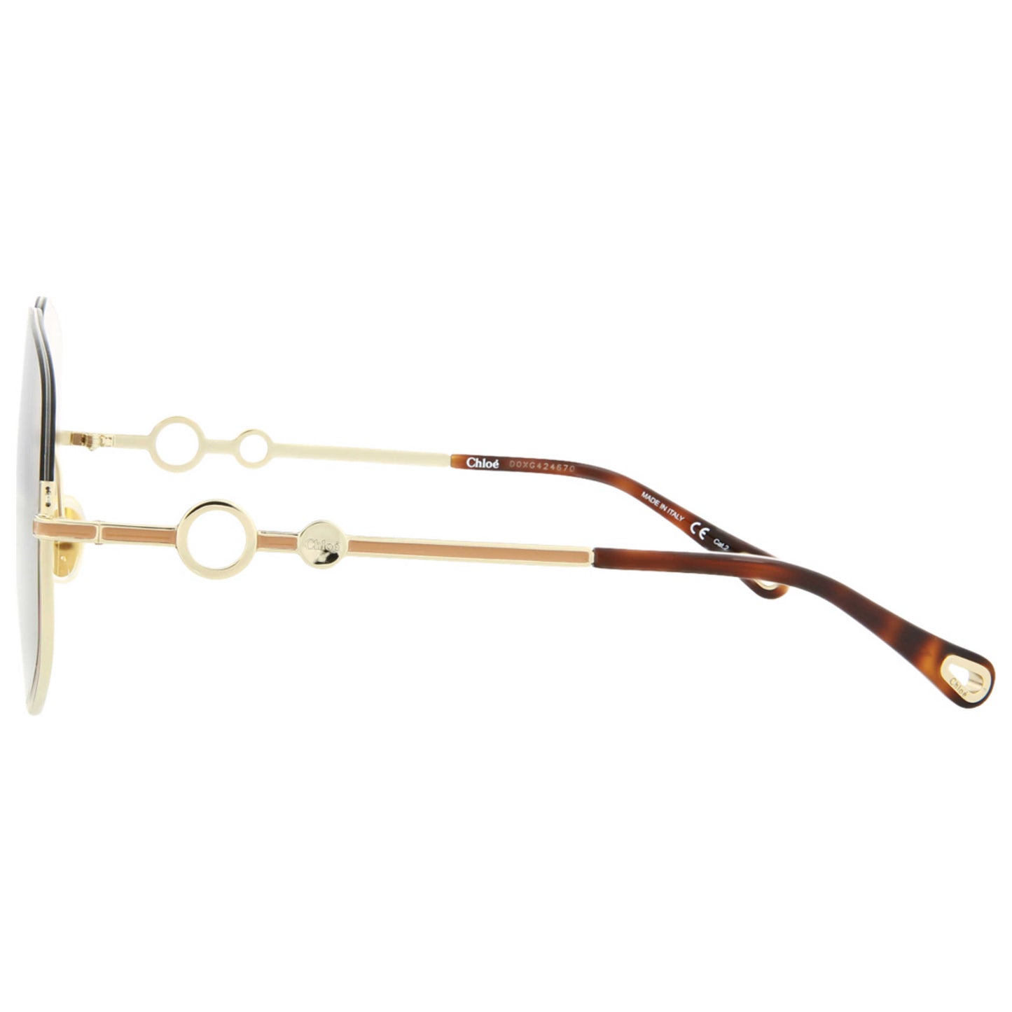 Chloe Novelty Women's Sunglasses CH0068S-30011434-003 - Image #4