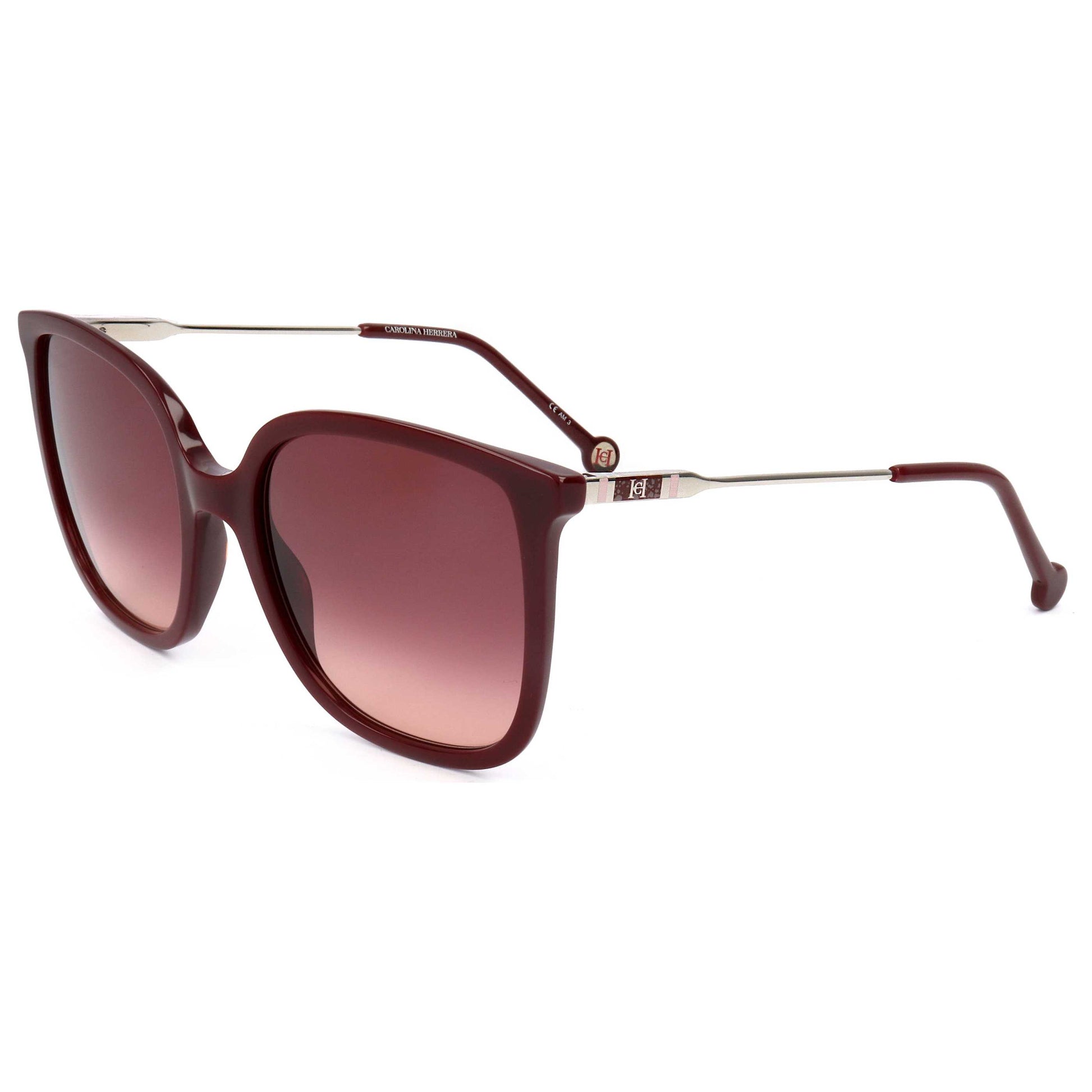 Front view of Carolina Herrera Women's Sunglasses CH0070-S-LHF-56
